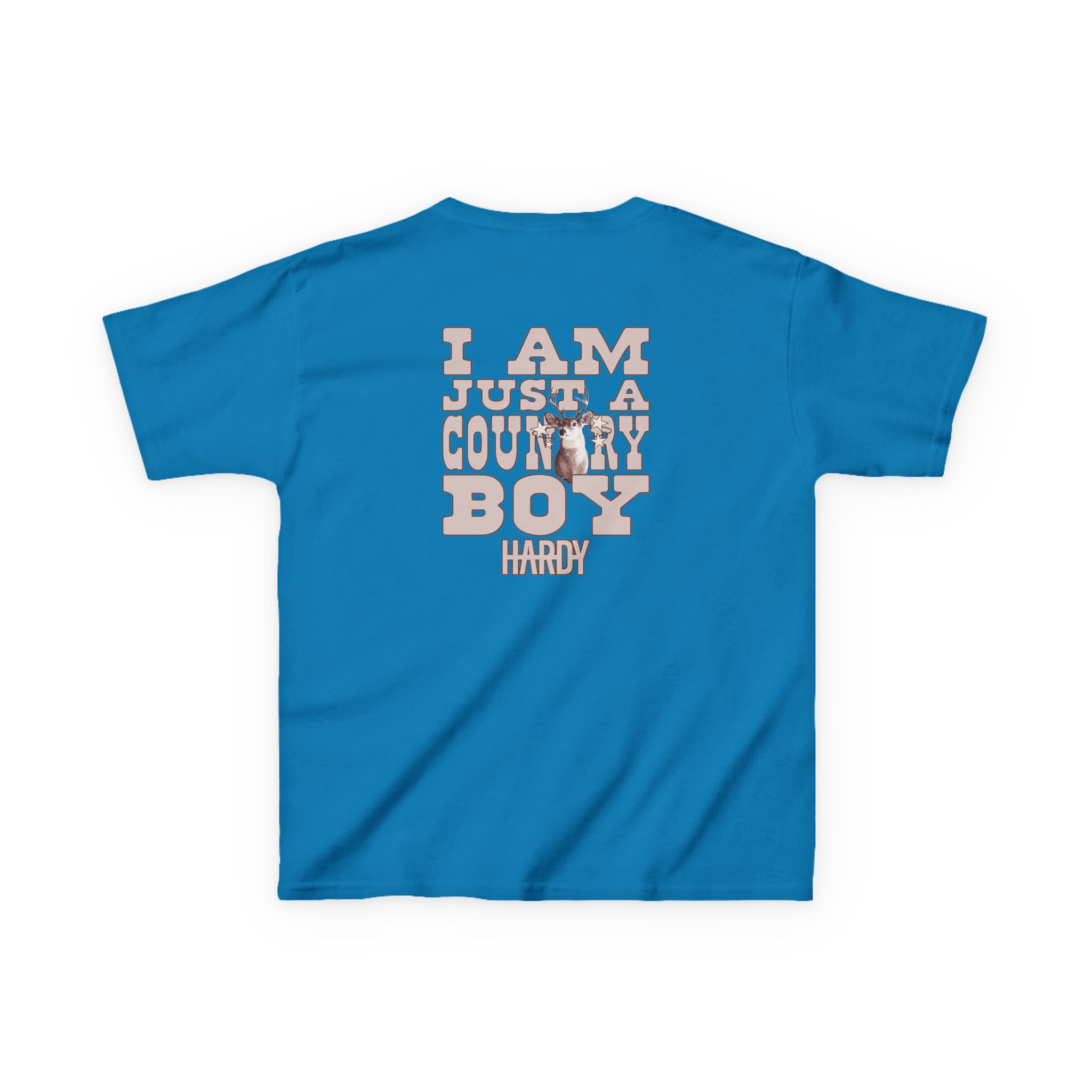 Hd I Am Just a Country Boy Crewneck Kids Heavy Cotton™ Tee - Image 14