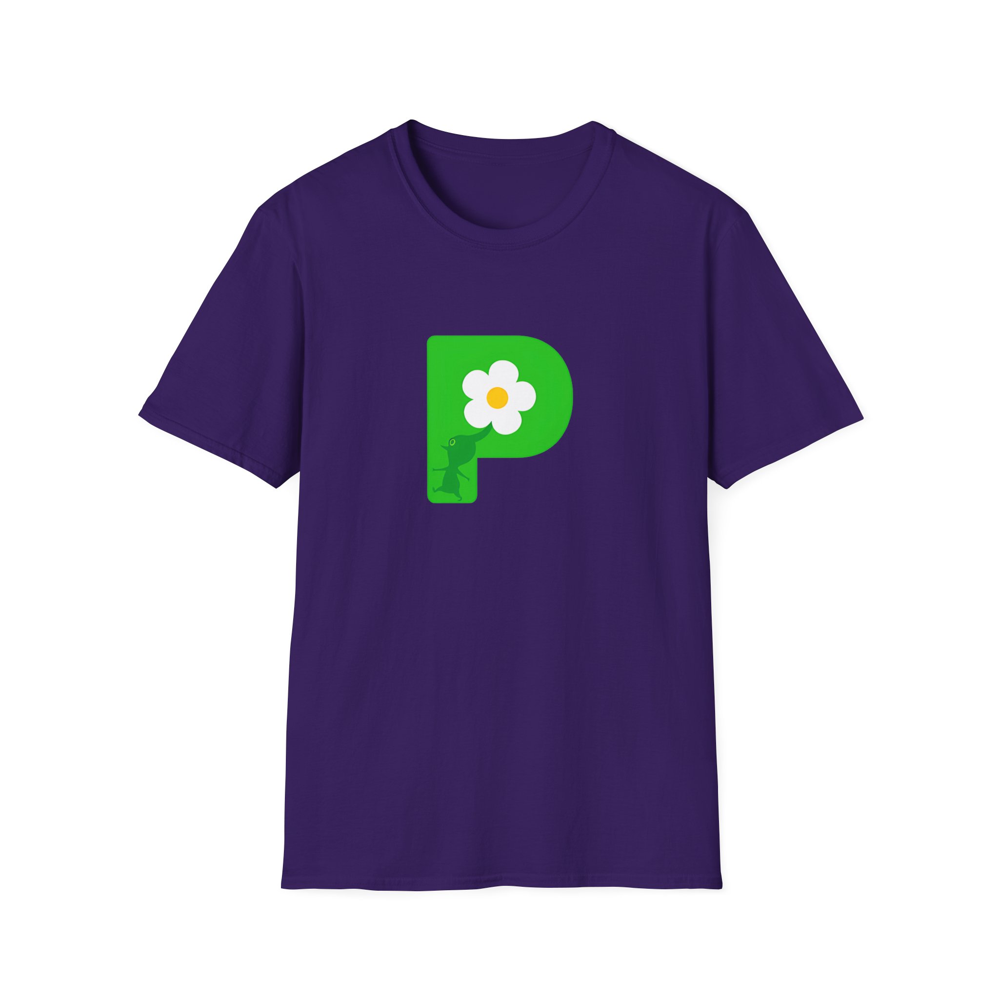 NTD Pikmin Logo Unisex Softstyle T-Shirt - Image 23