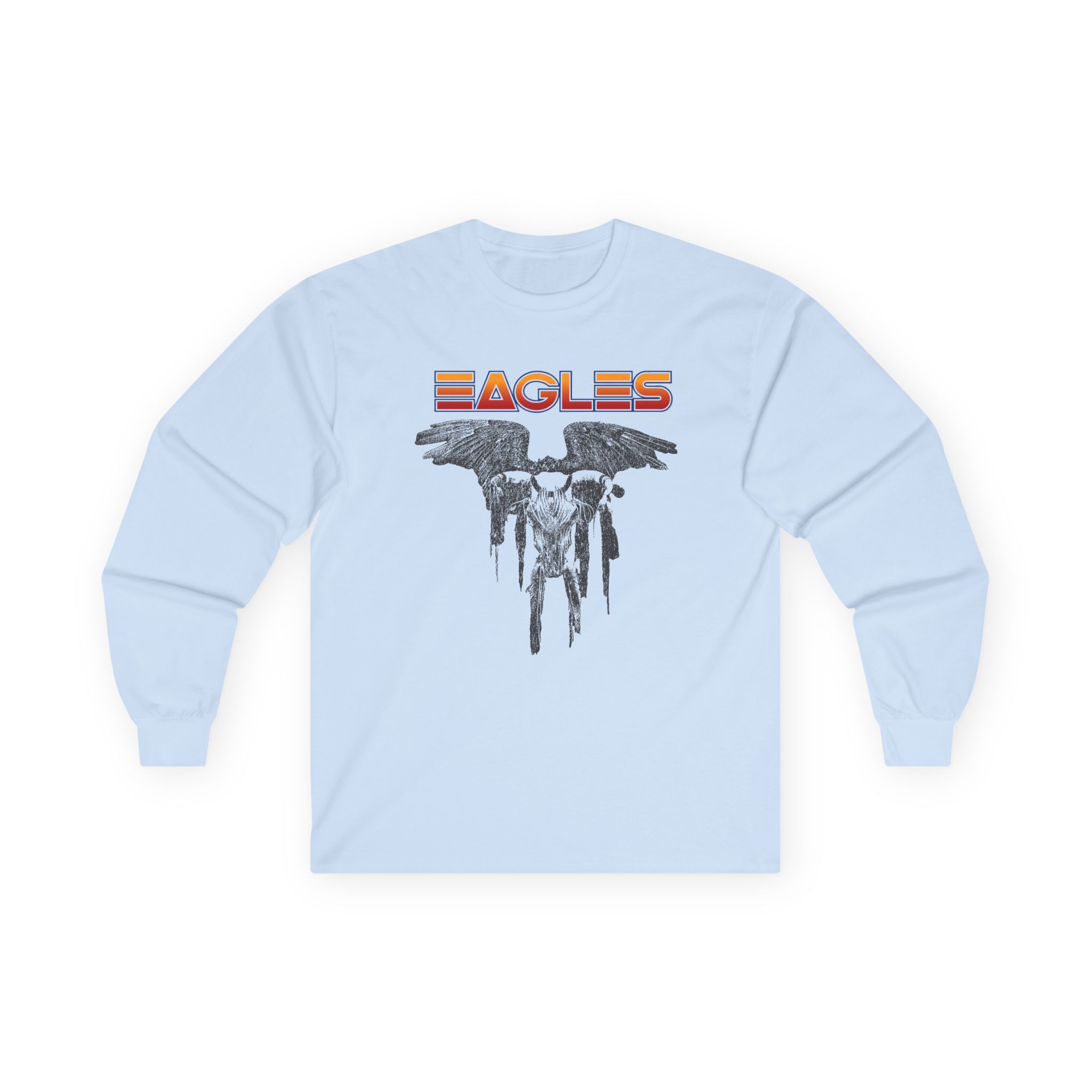 The Eagles One of These Nights Ringer Unisex Ultra Cotton Long Sleeve Tee - Image 5
