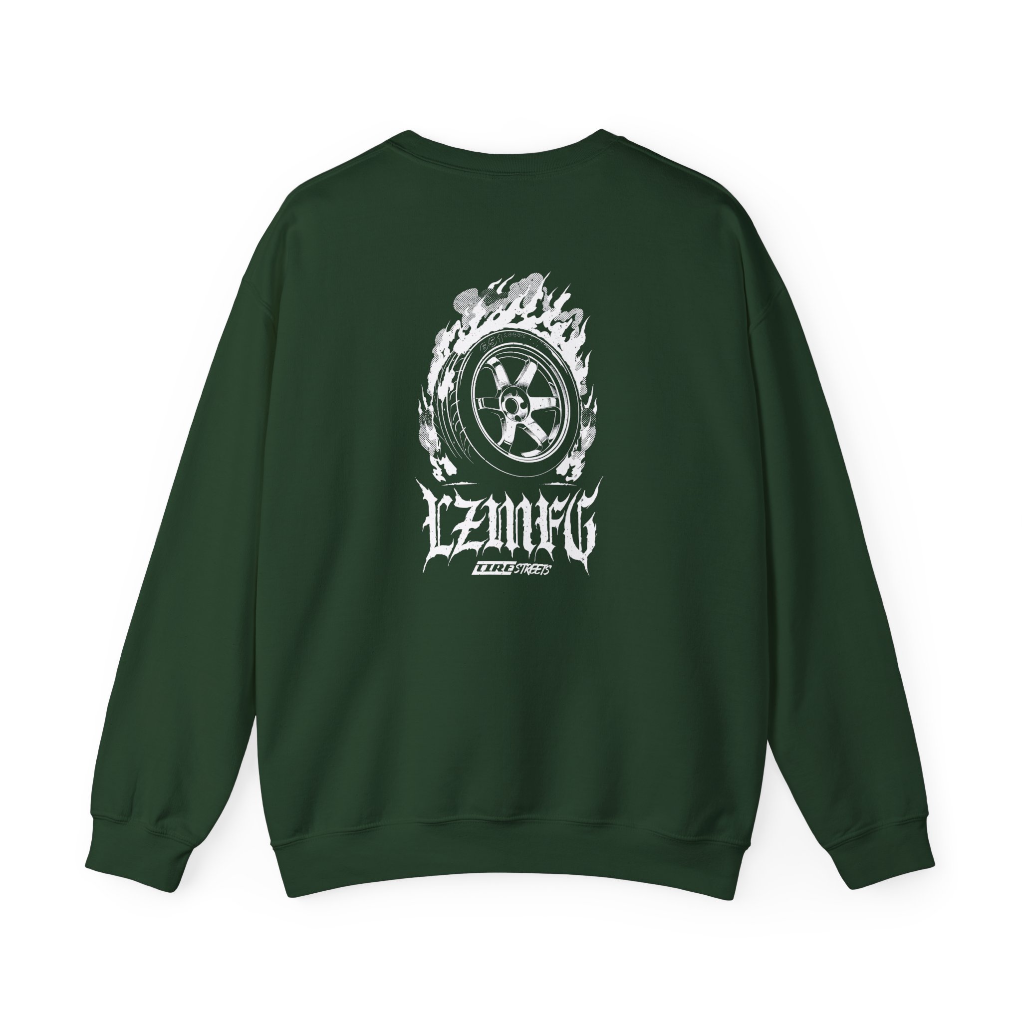 Adam LZ Tire Fire Unisex Heavy Blend™ Crewneck Sweatshirt - Image 10