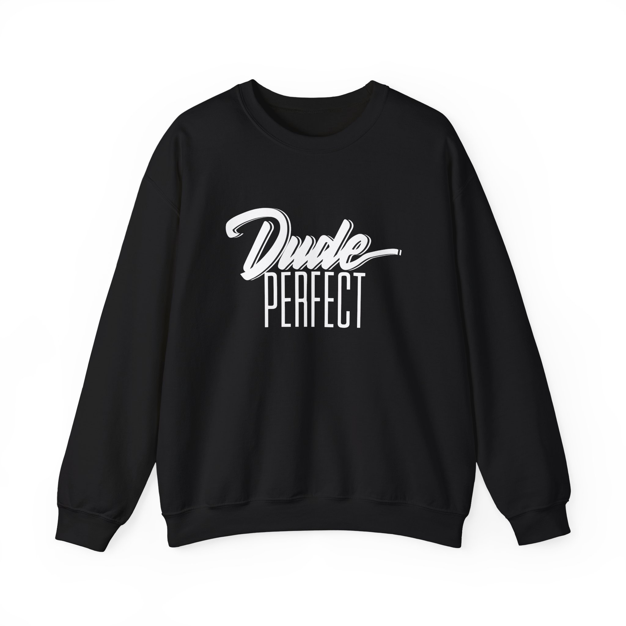 Dude Perfect Dude Script Unisex Heavy Blend™ Crewneck Sweatshirt