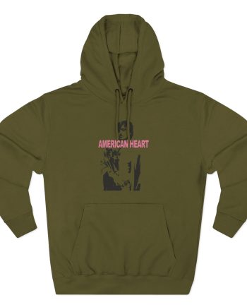 Benson Boone American Heart Three-Panel Fleece Hoodie