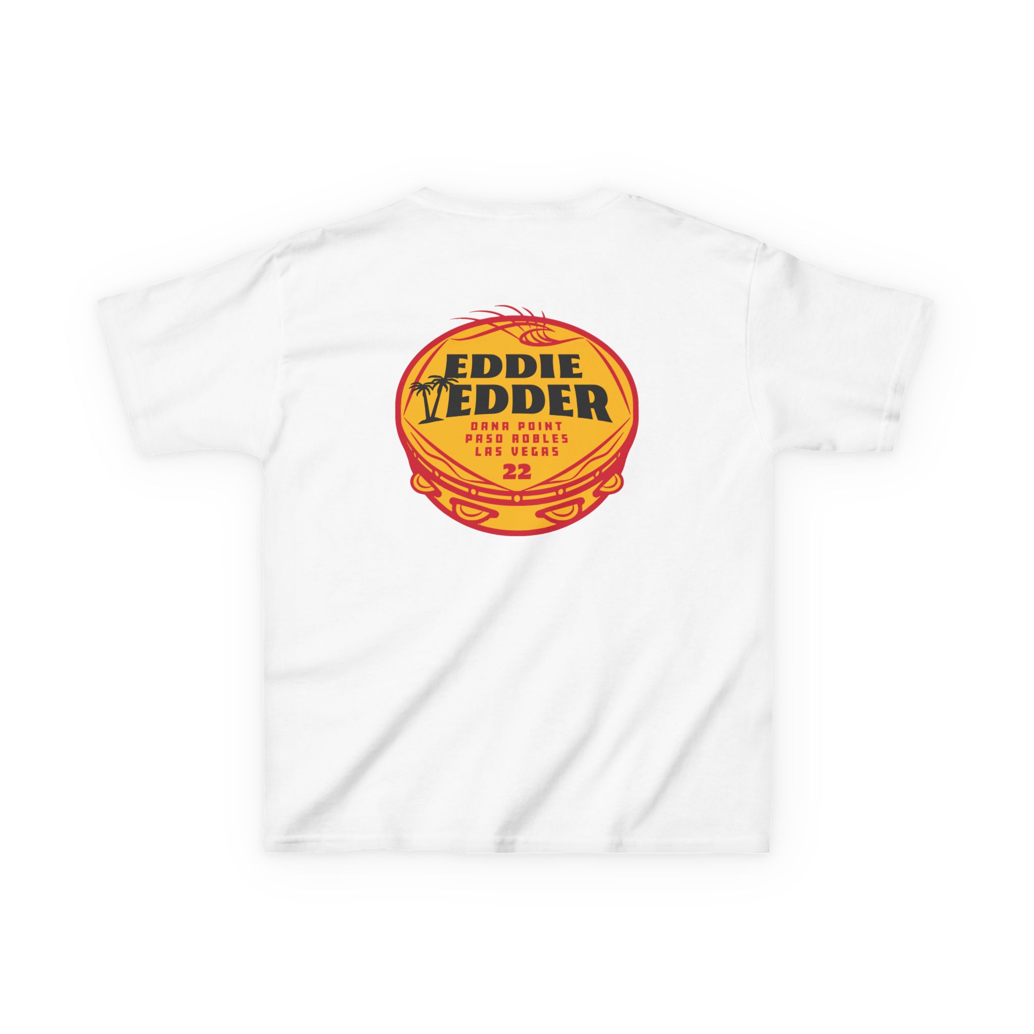 Eddie Vedder Tambourine Kids Heavy Cotton™ Tee - Image 4
