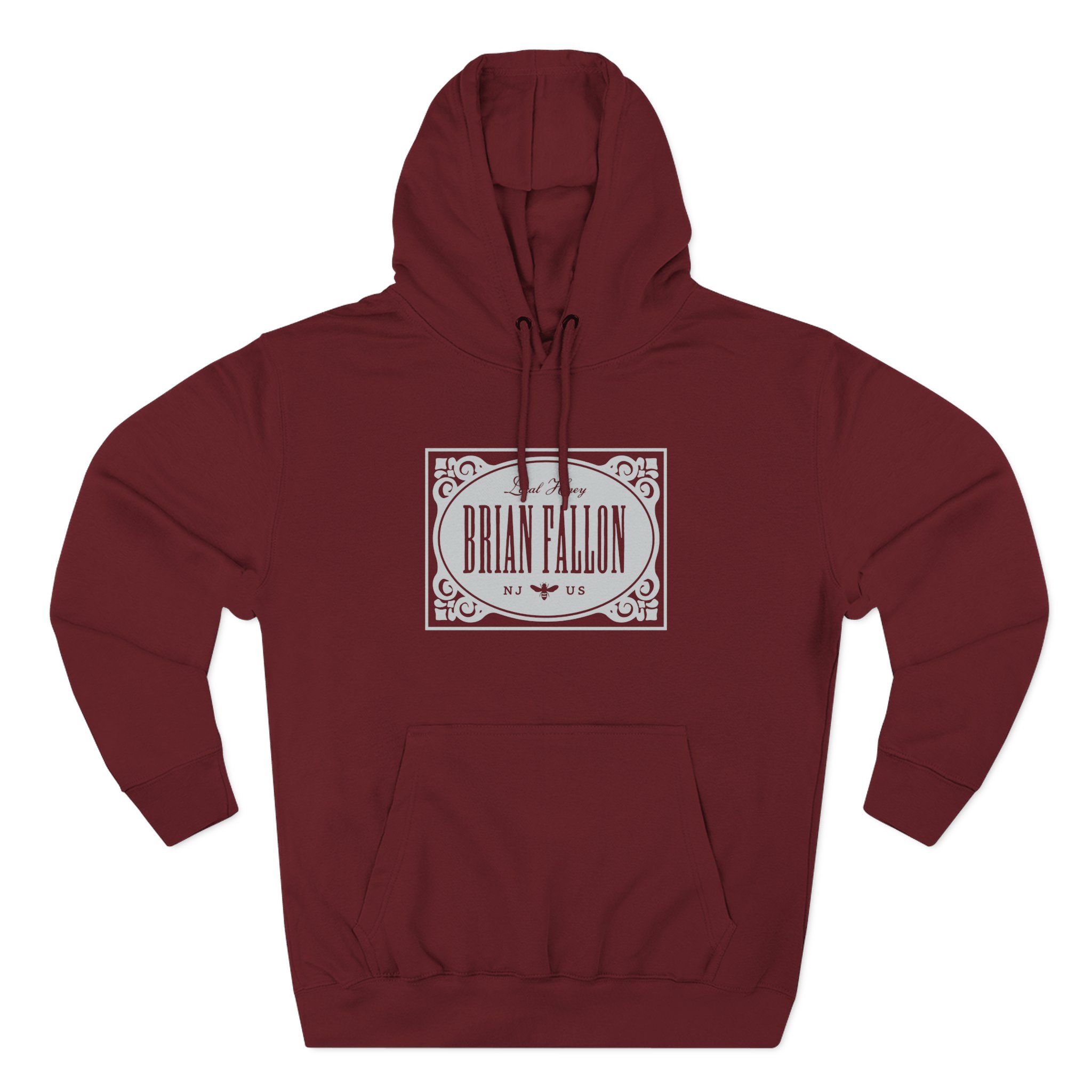 Brian Fallon Three-Panel Fleece Hoodie - Image 11