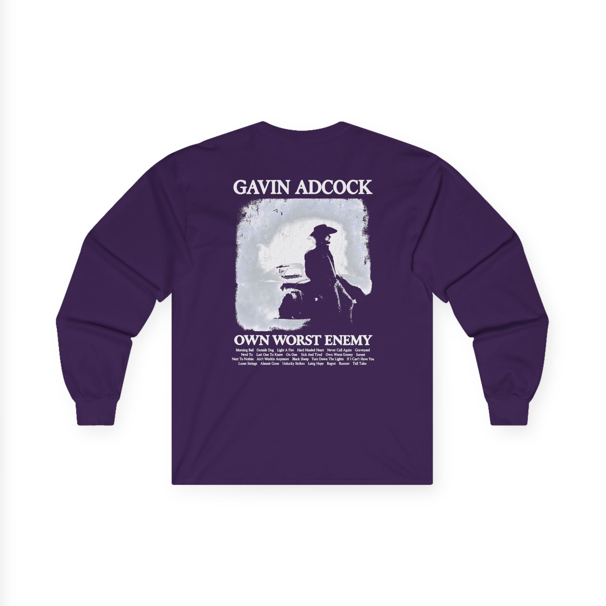 Gavin Adcock My Own Worst Enemy Unisex Ultra Cotton Long Sleeve Tee - Image 14