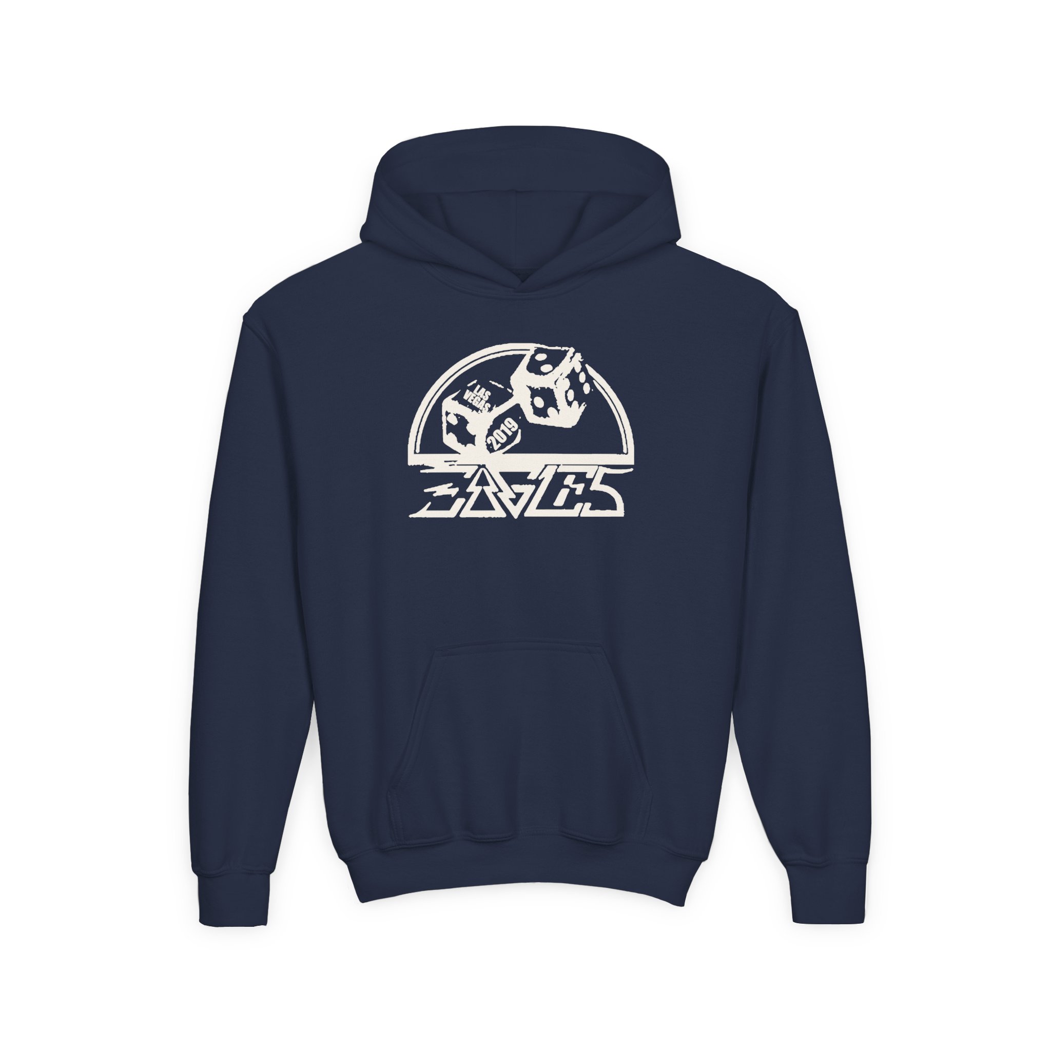 Youth The Eagles Las Vegas Heavy Blend Hooded Sweatshirt - Image 5