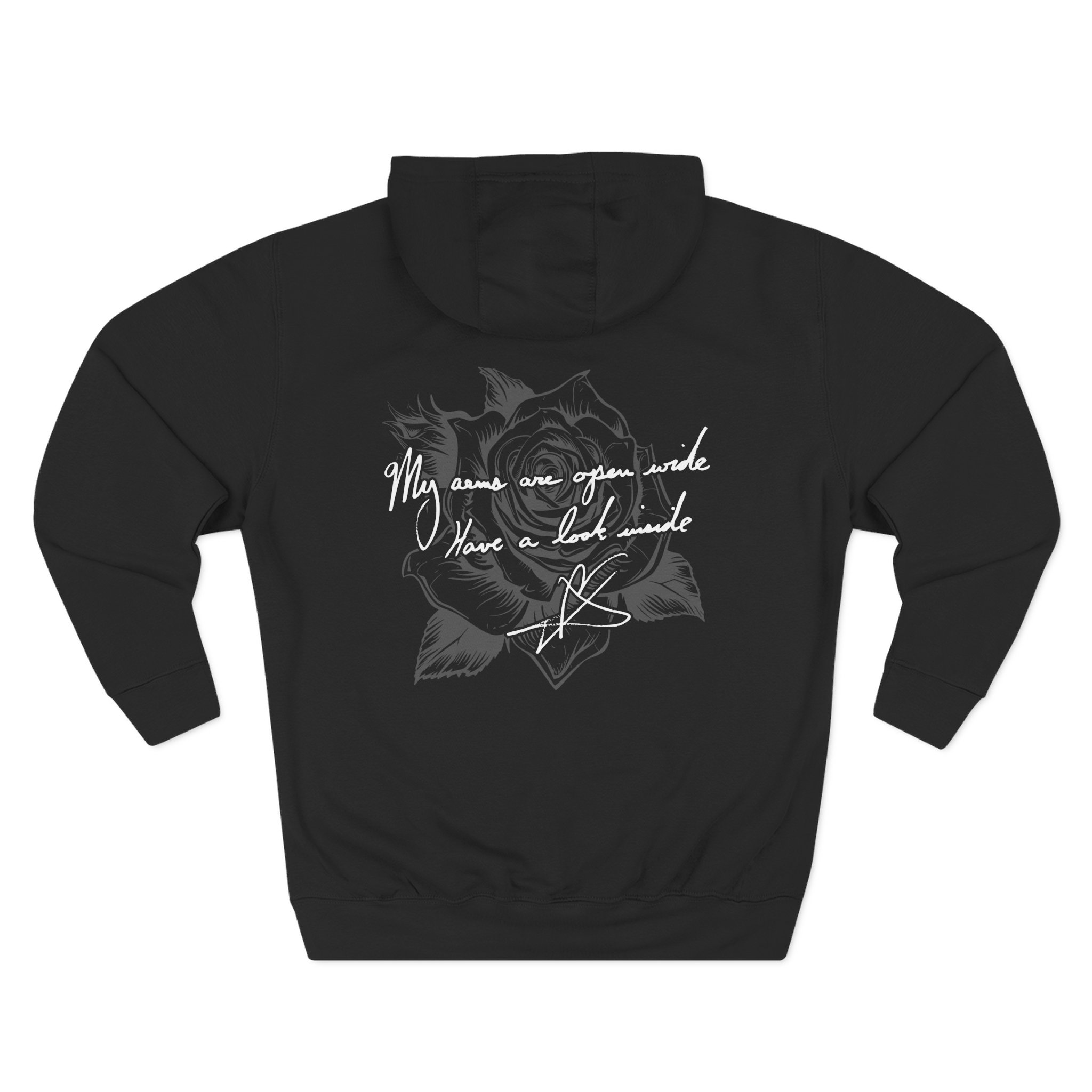 Blue October the Answers Three-Panel Fleece Hoodie - Image 2