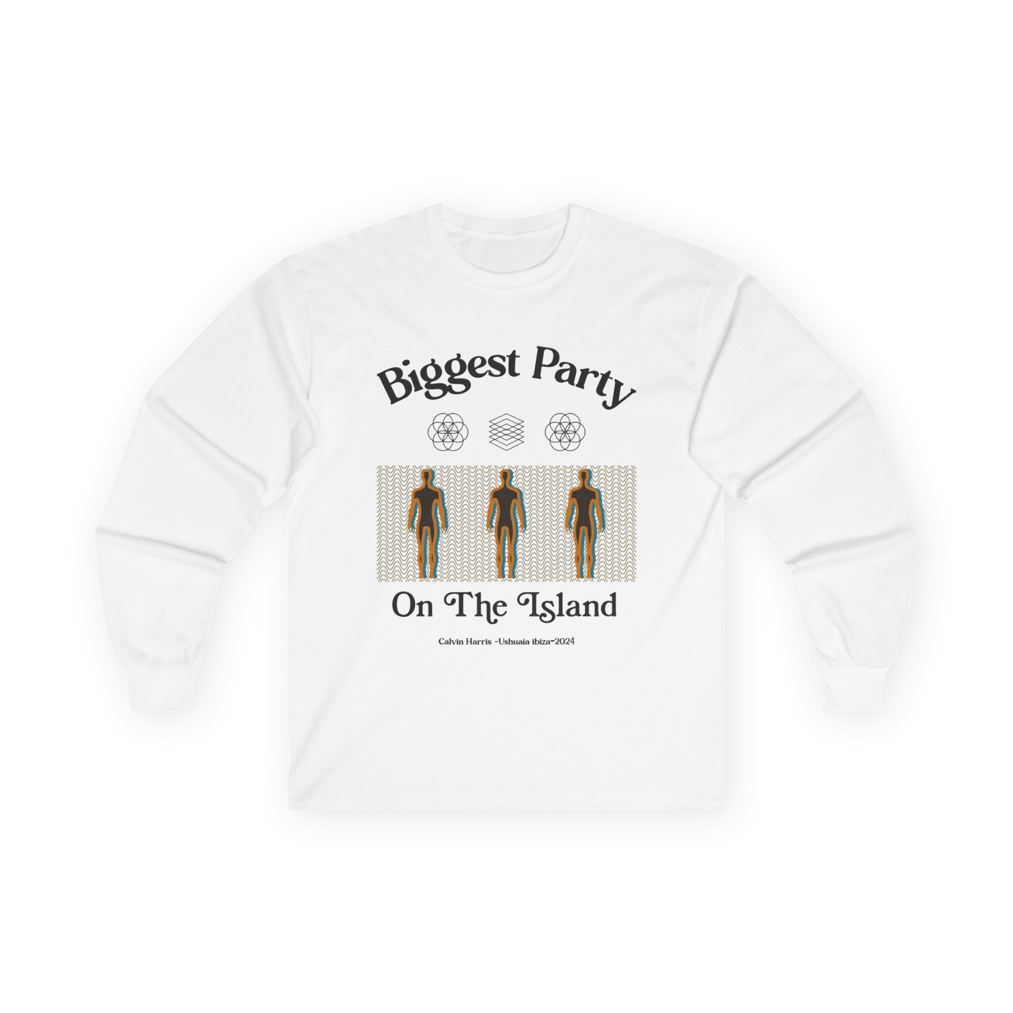 Calvin Harris Ushuaia Higher Island Party Unisex Ultra Cotton Long Sleeve Tee