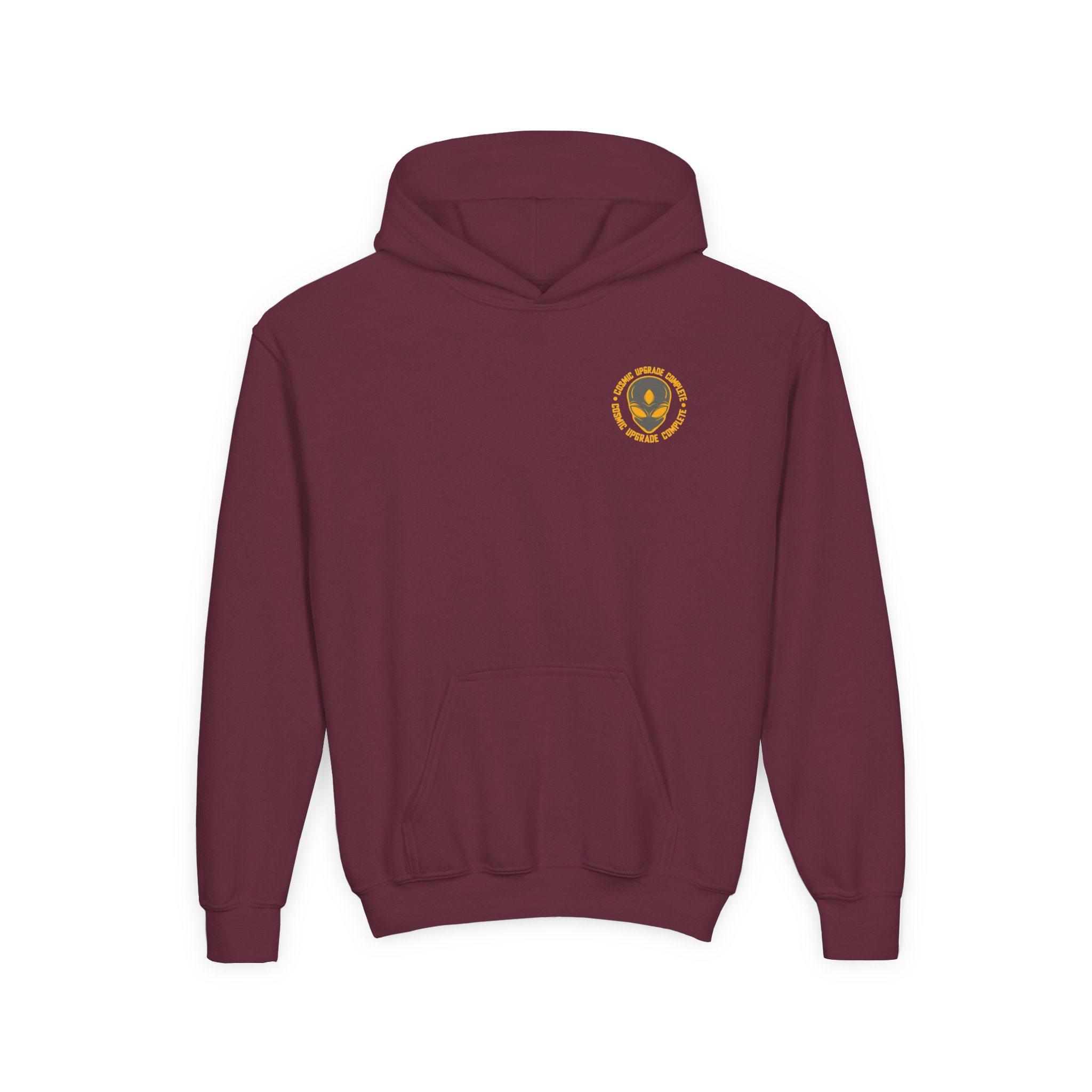 Lsdream Cosmic Upgrade Youth Heavy Blend Hooded Sweatshirt - Image 5