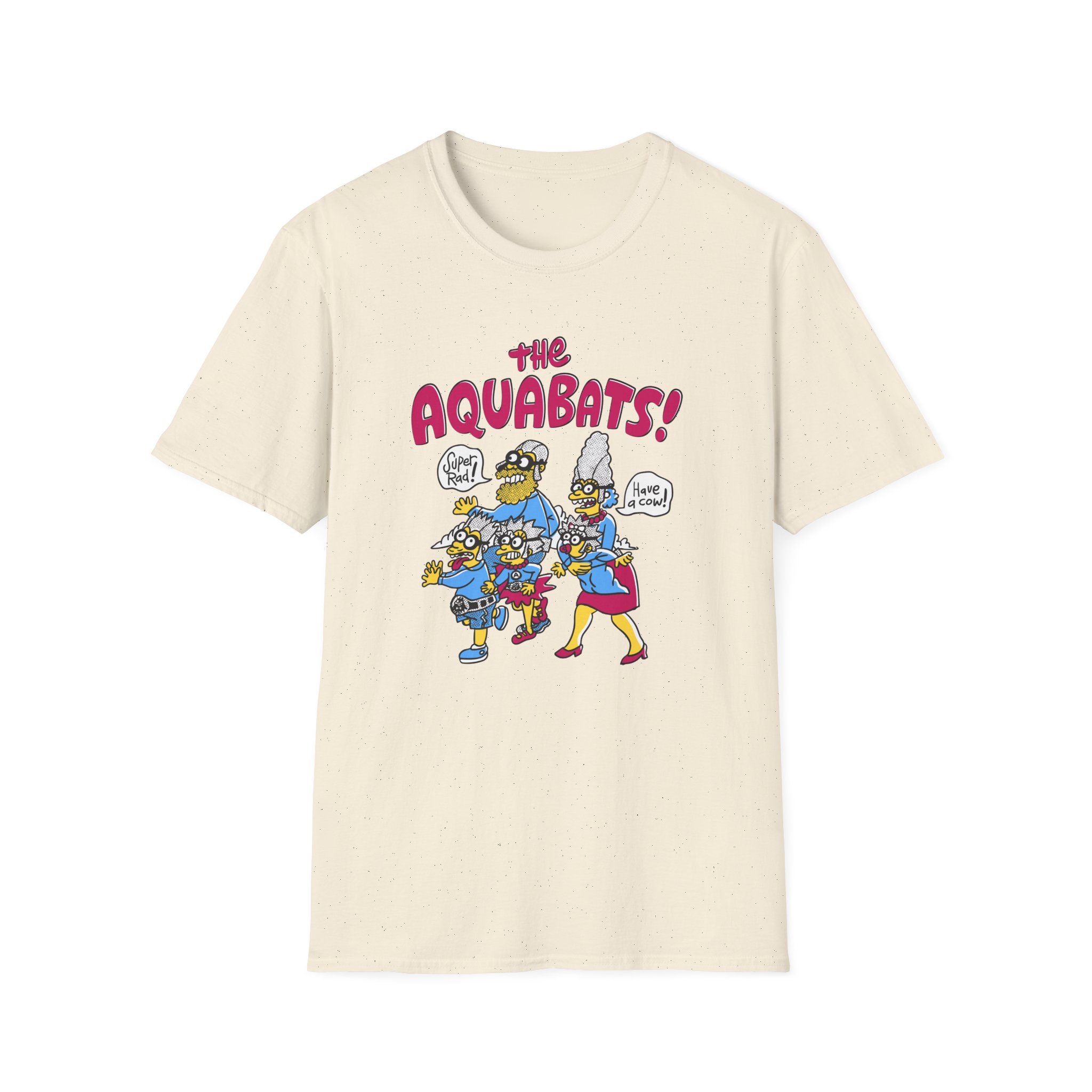 The Aquabats! Happy Family Unisex Softstyle T-Shirt - Image 9