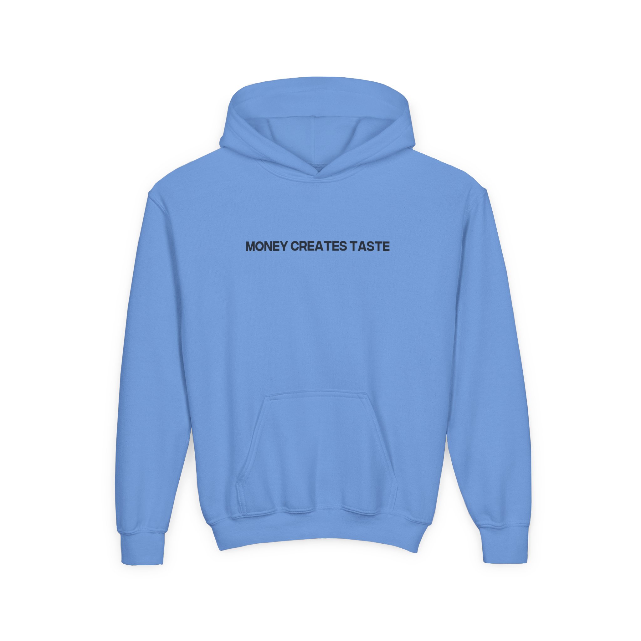 Jenny Holzer Money Creates Taste Youth Heavy Blend Hooded Sweatshirt - Image 7