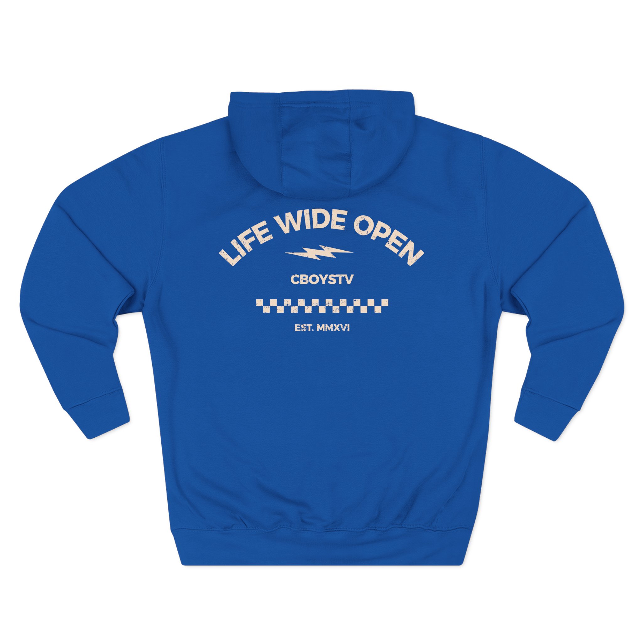 Cboystv Checkered Tournament Three-Panel Fleece Hoodie - Image 10