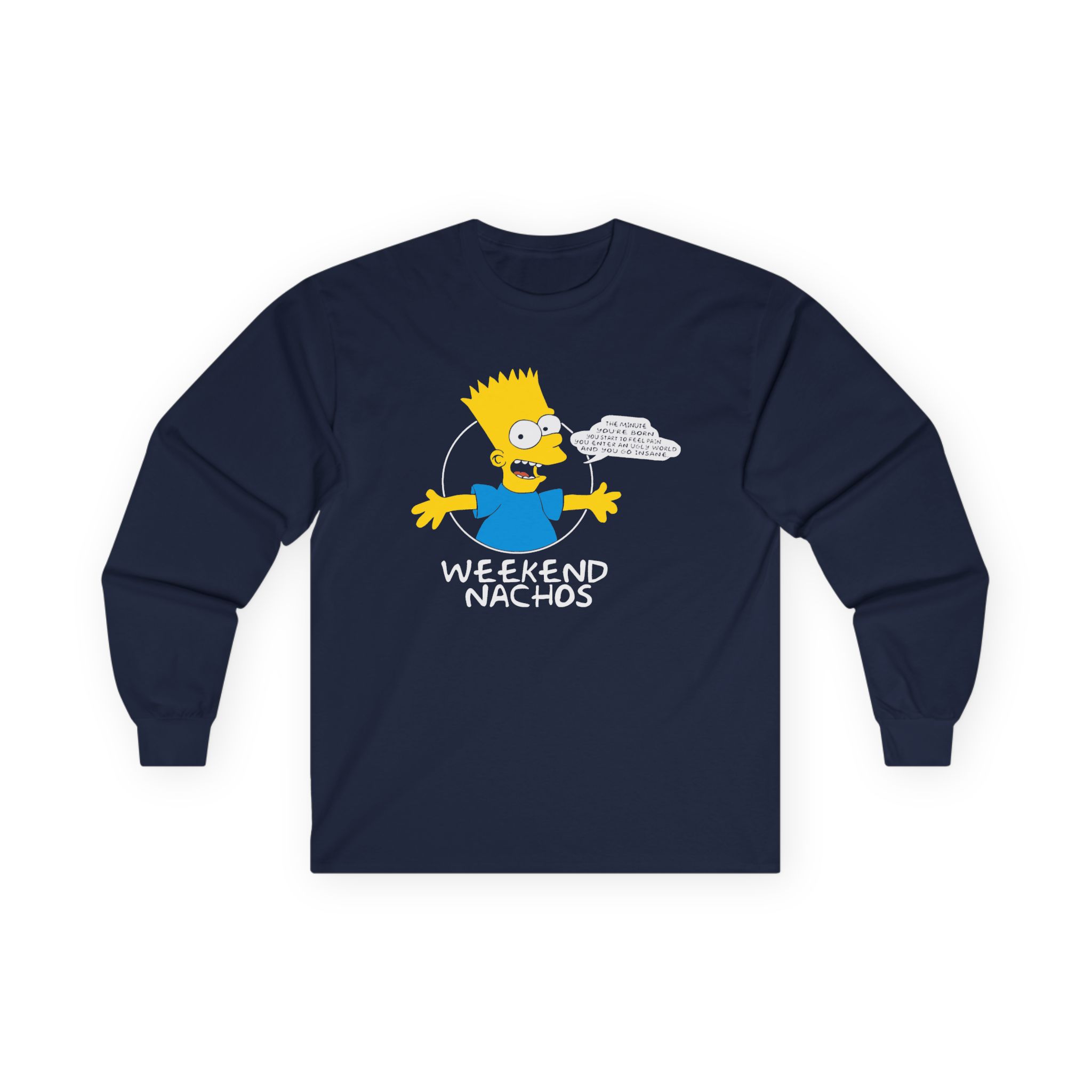Weekend Nachos Unisex Ultra Cotton Long Sleeve Tee - Image 11