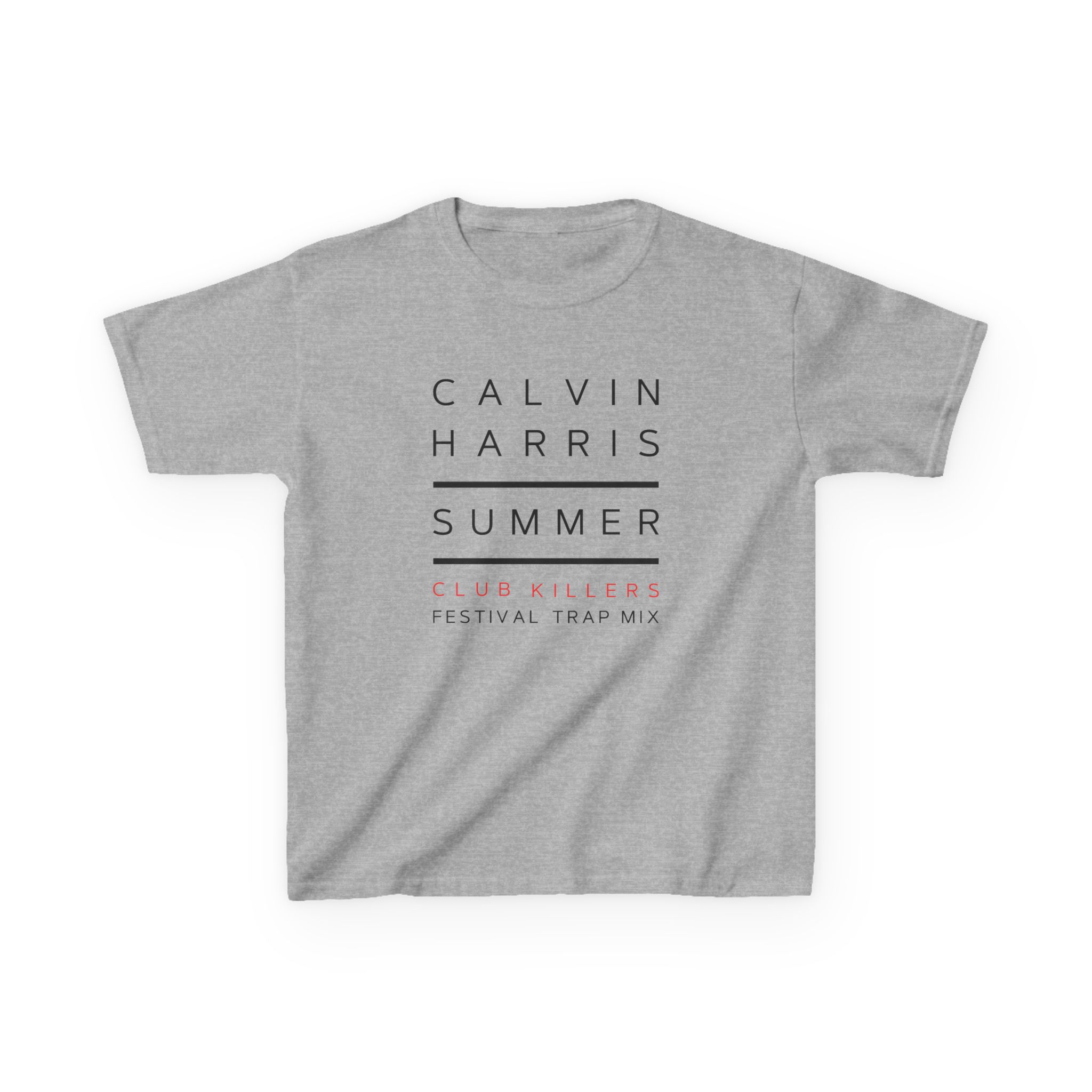 Kids Calvin Harris Summer 4 Album Cover Heavy Cotton™ Tee - Image 7