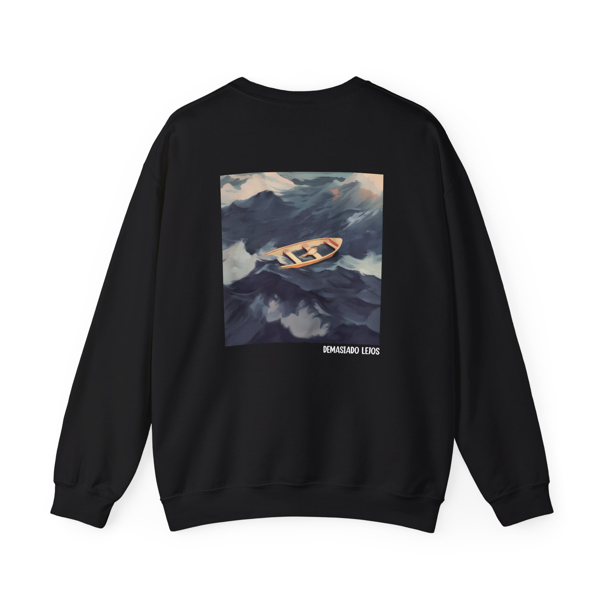 Morat A dark, shadowy vigilante Unisex Heavy Blend™ Crewneck Sweatshirt - Image 2
