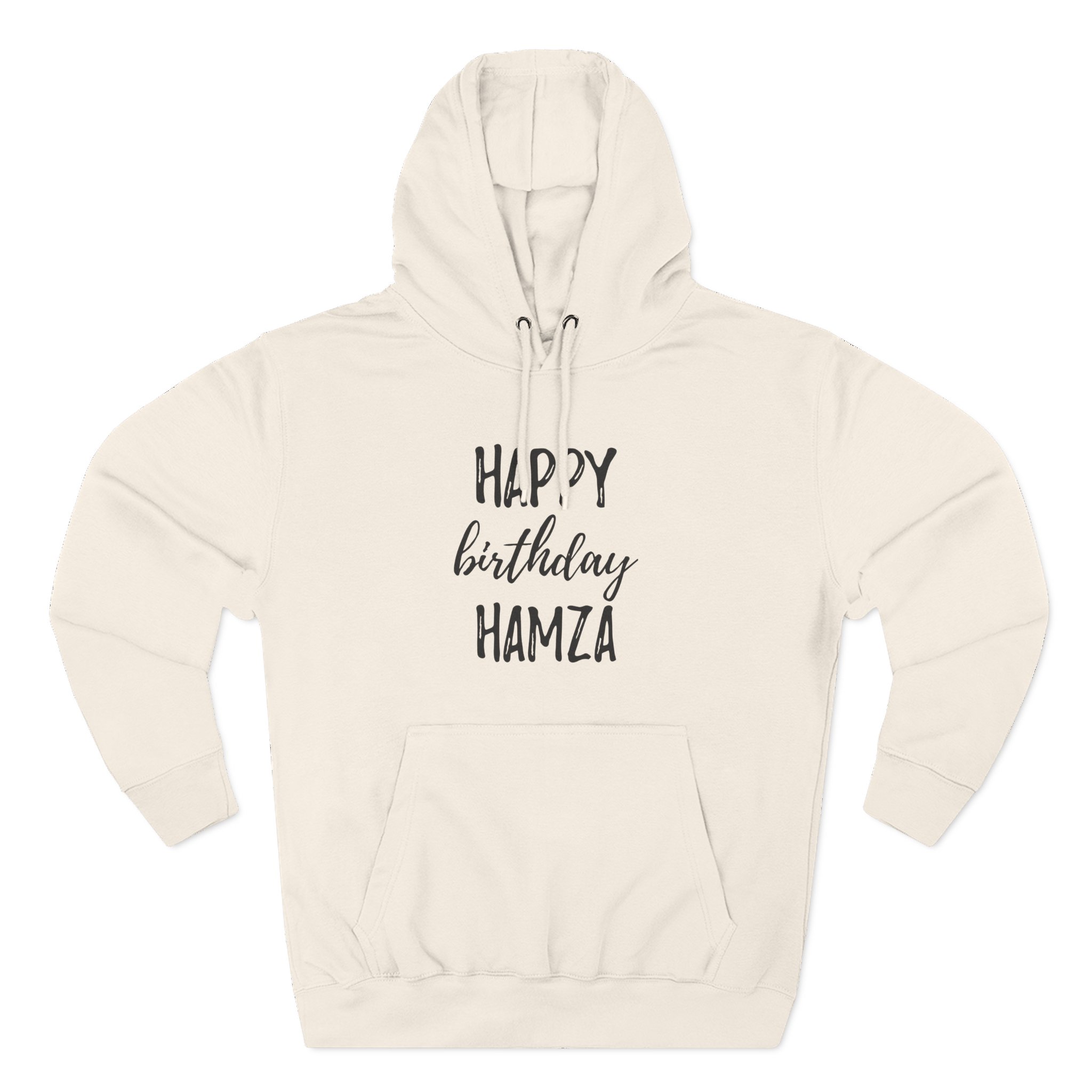 Hamza Happy Birthday Three-panel Fleece Hoodie - Image 5