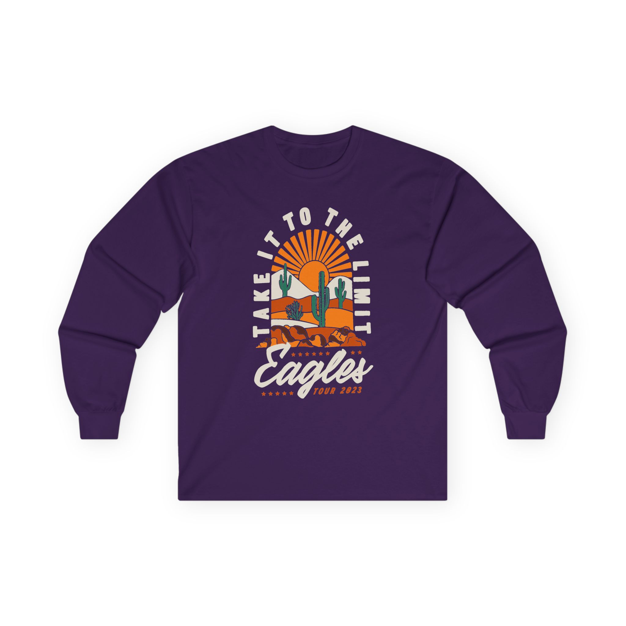 The Eagles Take It to the Limit Unisex Ultra Cotton Long Sleeve Tee - Image 9