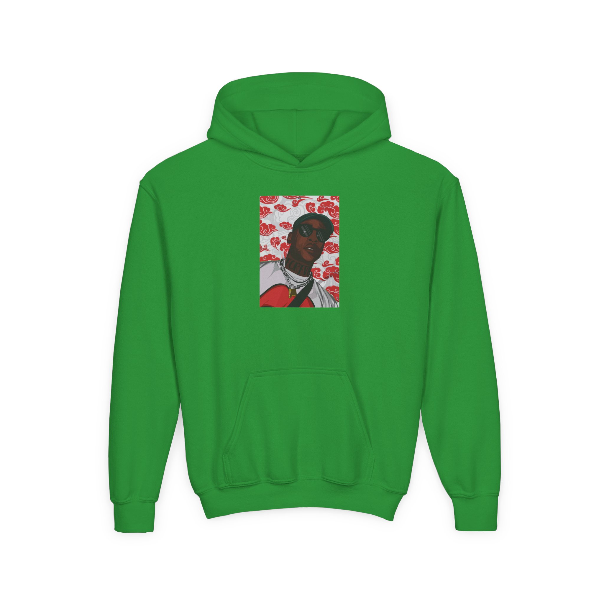 Sk Joseph Olaitan Adenuga Jr Youth Heavy Blend Hooded Sweatshirt - Image 5