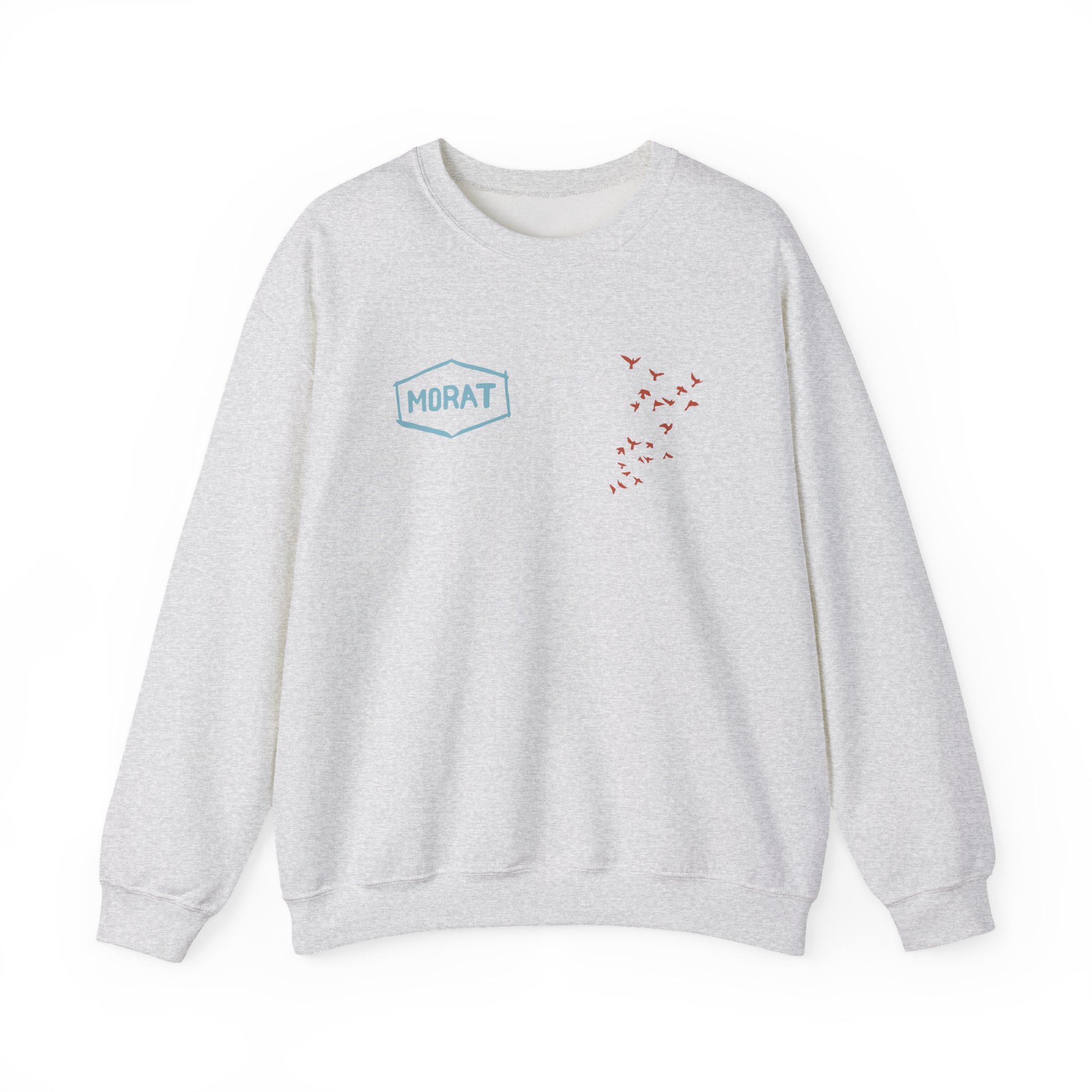 Morat A superhero Unisex Heavy Blend™ Crewneck Sweatshirt - Image 5