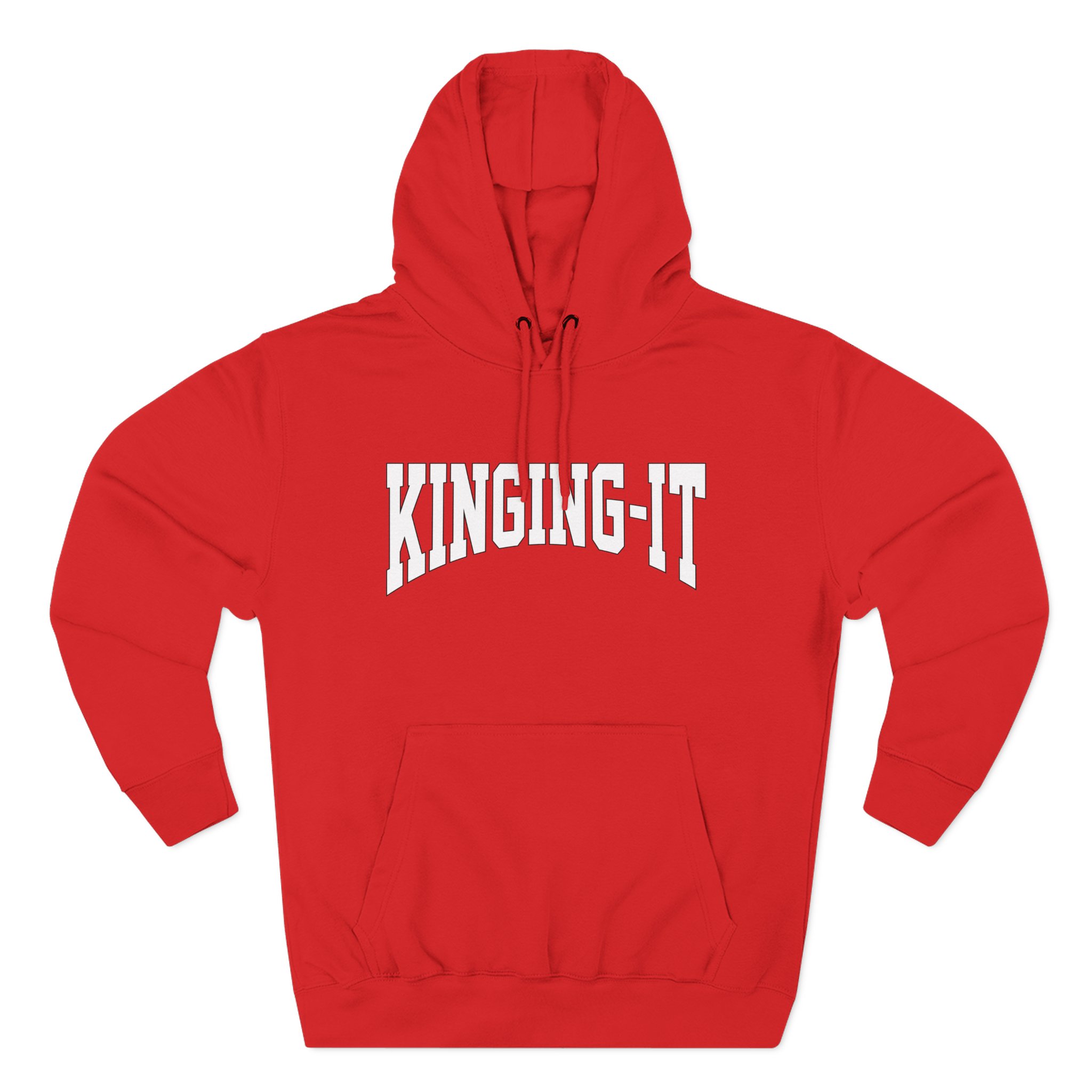 Kinging It Three-Panel Fleece Hoodie - Image 11