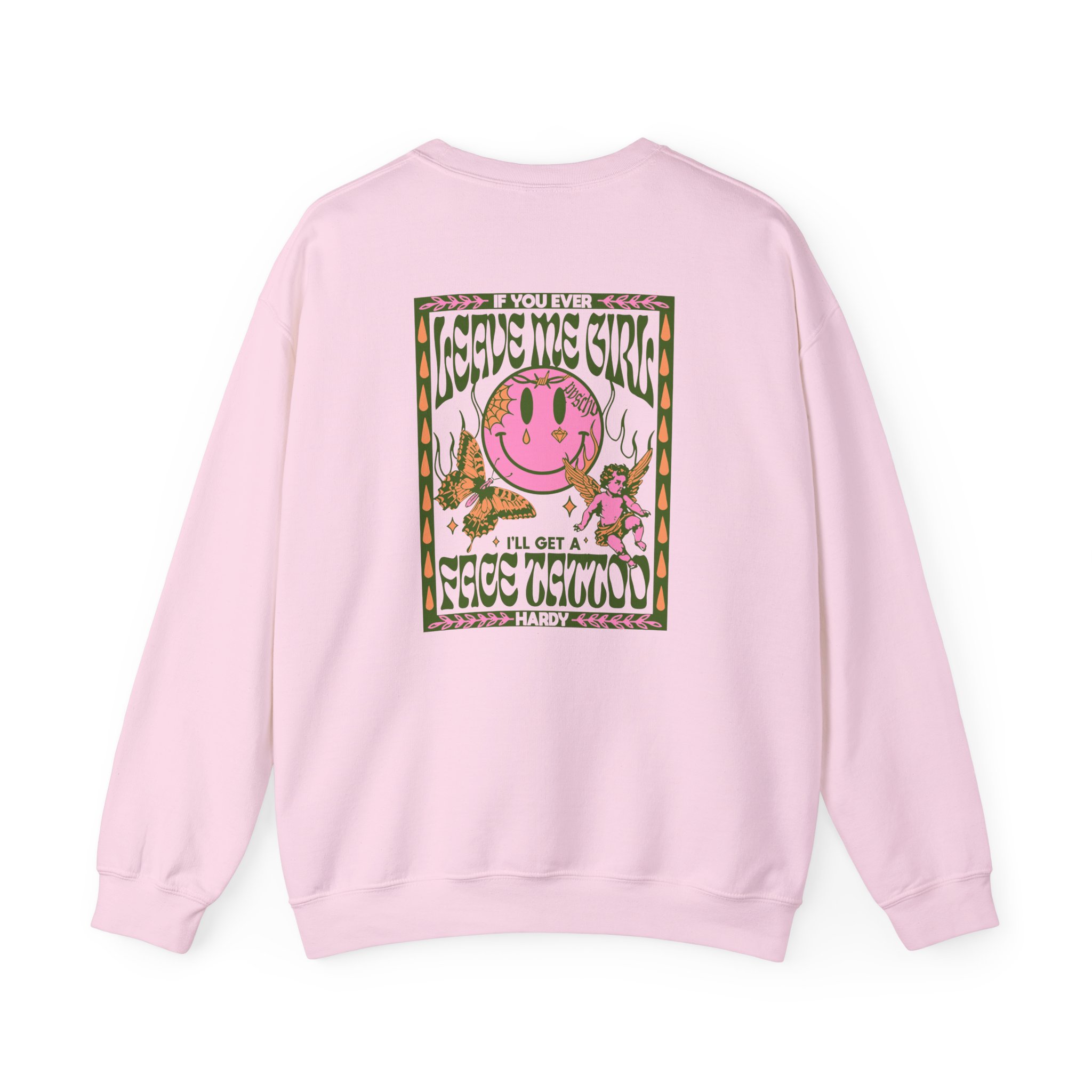 Hd if You Ever Leave Me Unisex Heavy Blend™ Crewneck Sweatshirt - Image 10