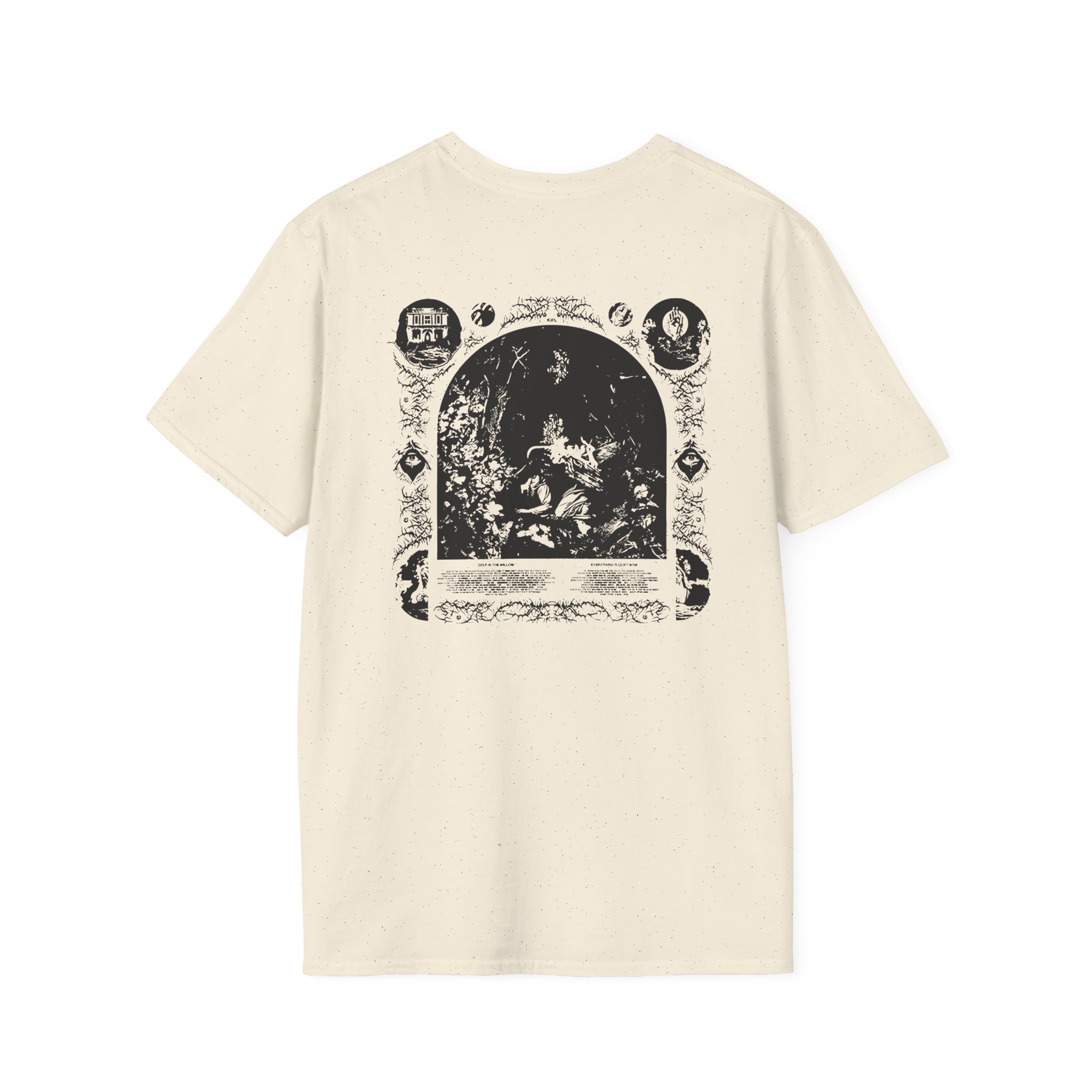 Knocked Loose Quiet Now Unisex Softstyle T-shirt - Image 2