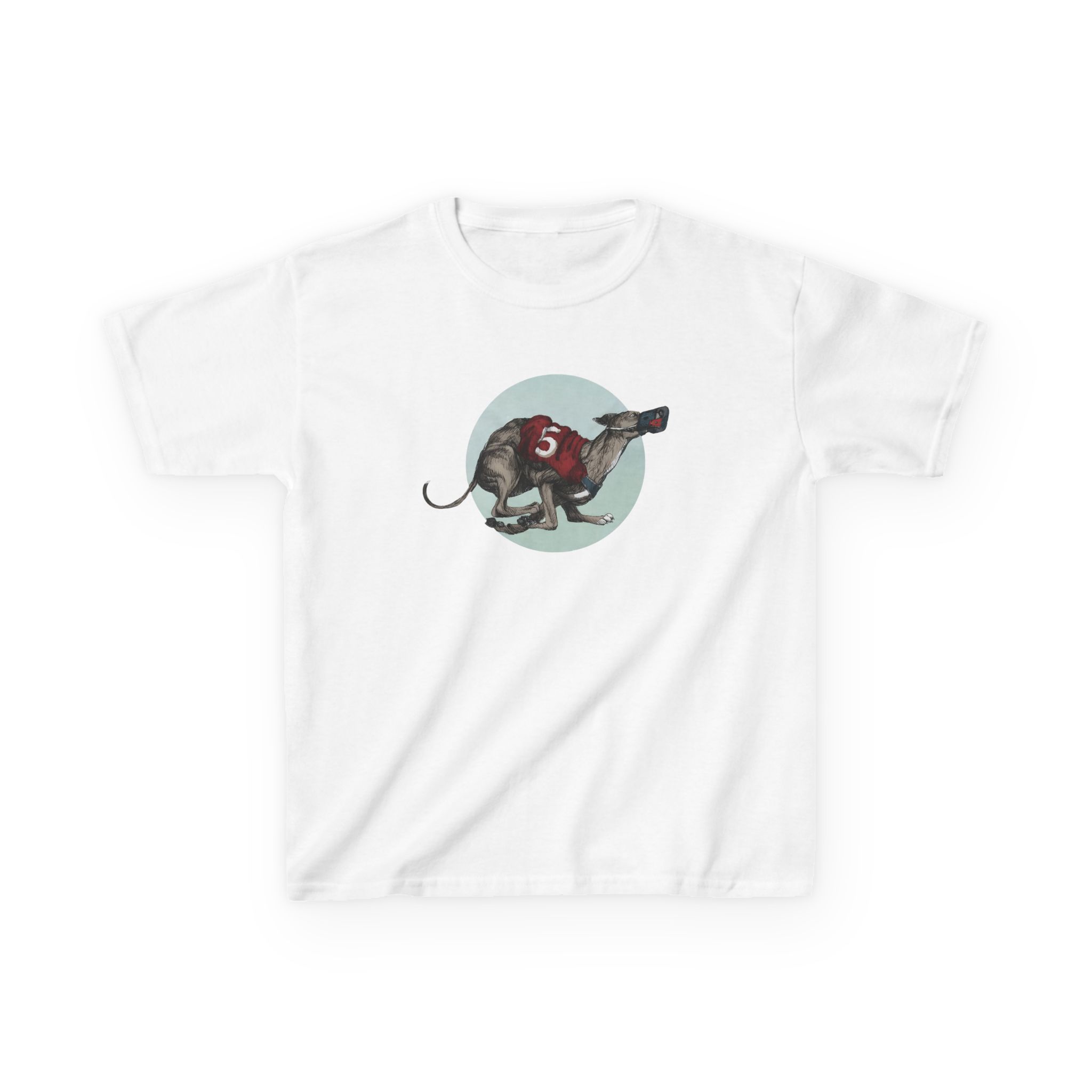 Greyhound Heather Smoke Kids Heavy Cotton™ Tee