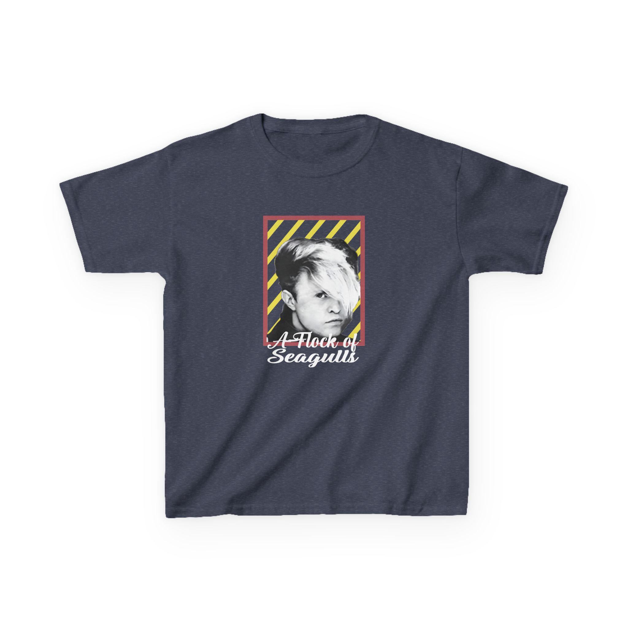 A Flock of Seagulls Neon Kids Heavy Cotton™ Tee - Image 9