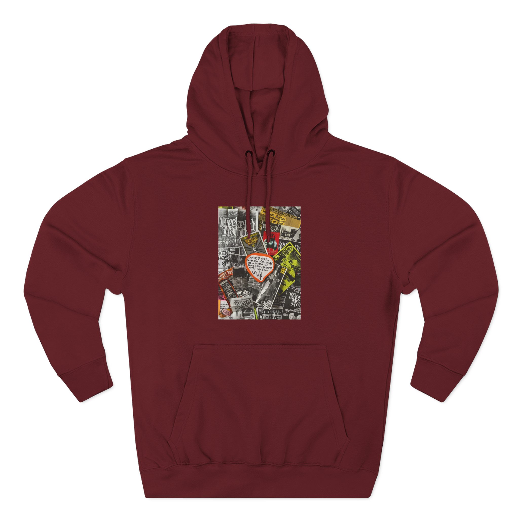 Weekend Nachos Three-Panel Fleece Hoodie - Image 11
