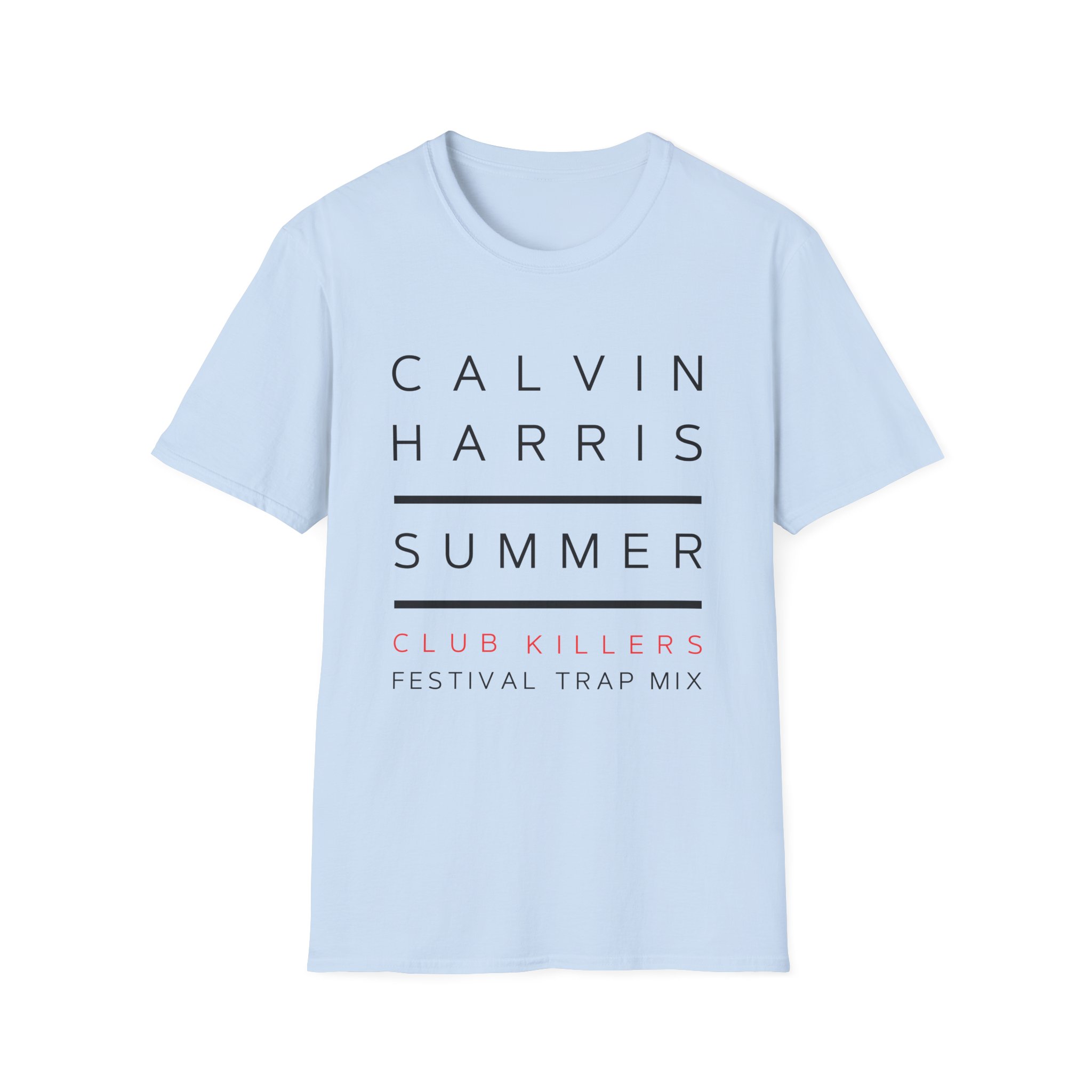 Calvin Harris Summer 4 Album Cover Unisex Softstyle T-Shirt - Image 23