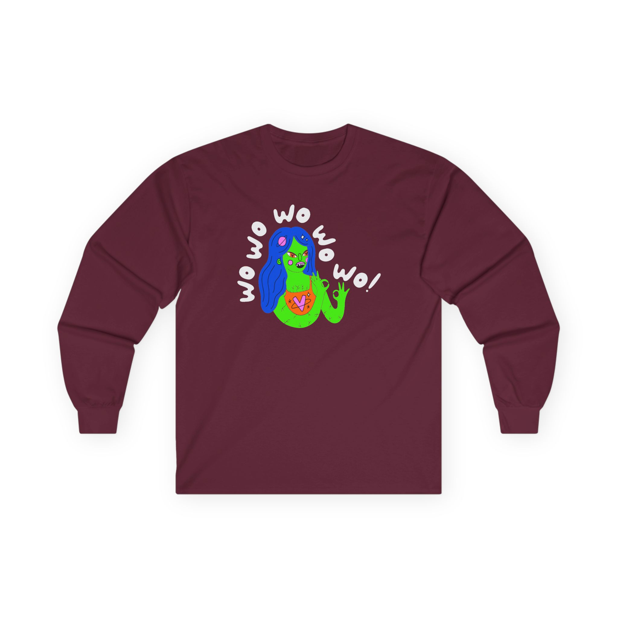 The Aquabats Martian Girl Unisex Ultra Cotton Long Sleeve Tee - Image 3