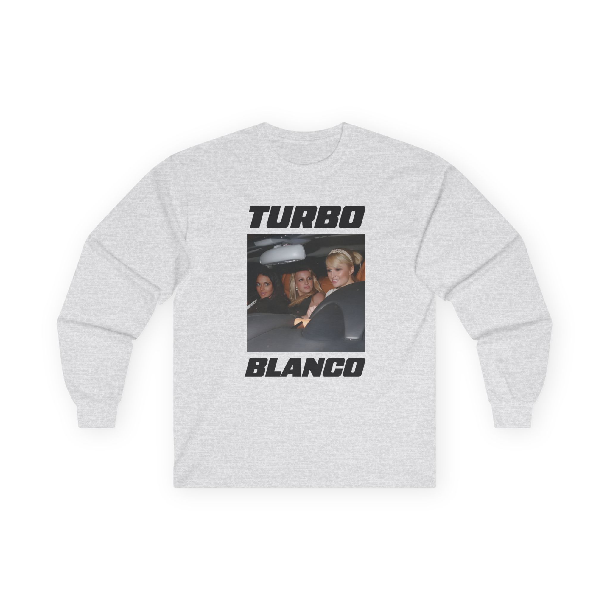 Chris Lorenzo Turbo Blanco Unisex Ultra Cotton Long Sleeve Tee - Image 3