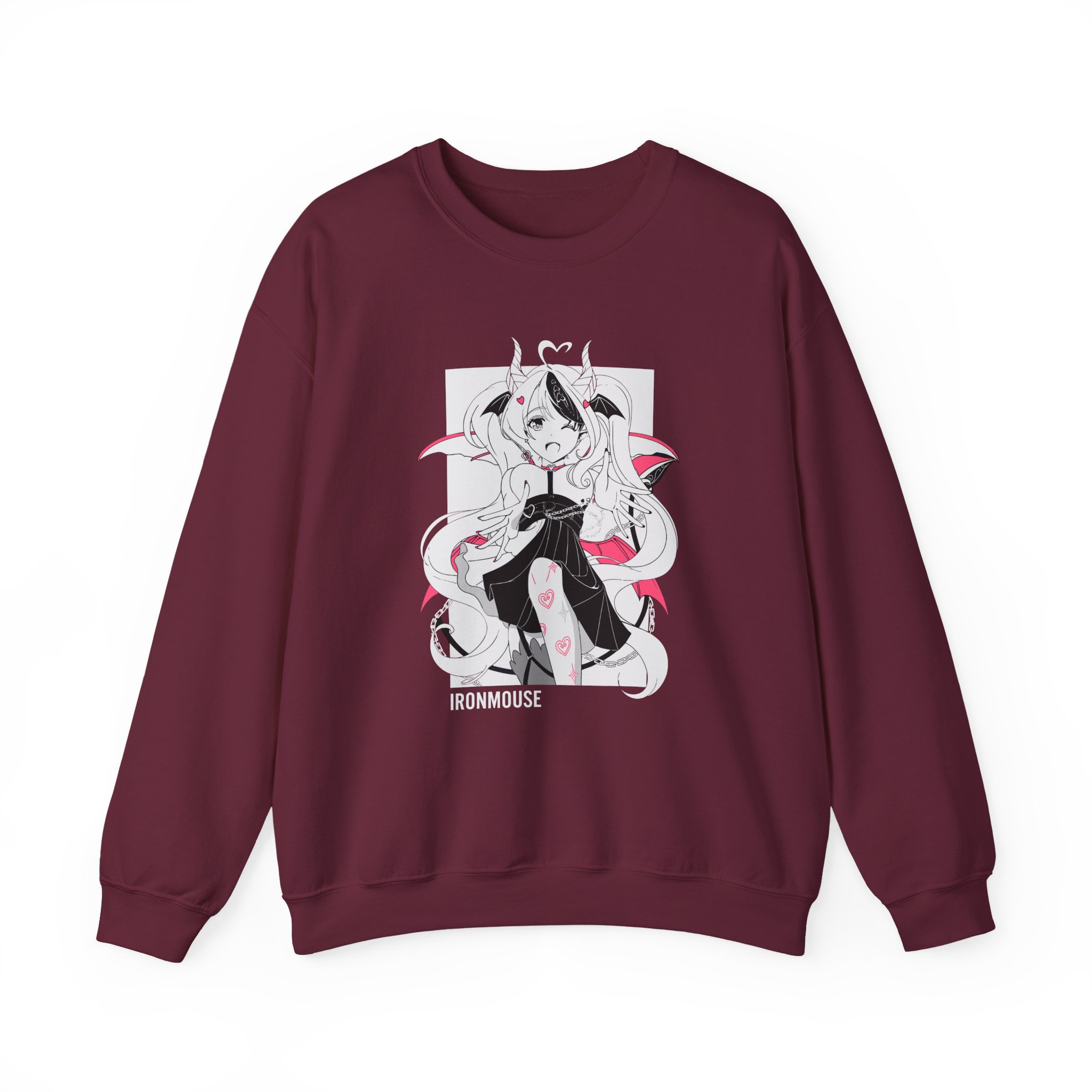 Ironmouse Unisex Heavy Blend™ Crewneck Sweatshirt - Image 3