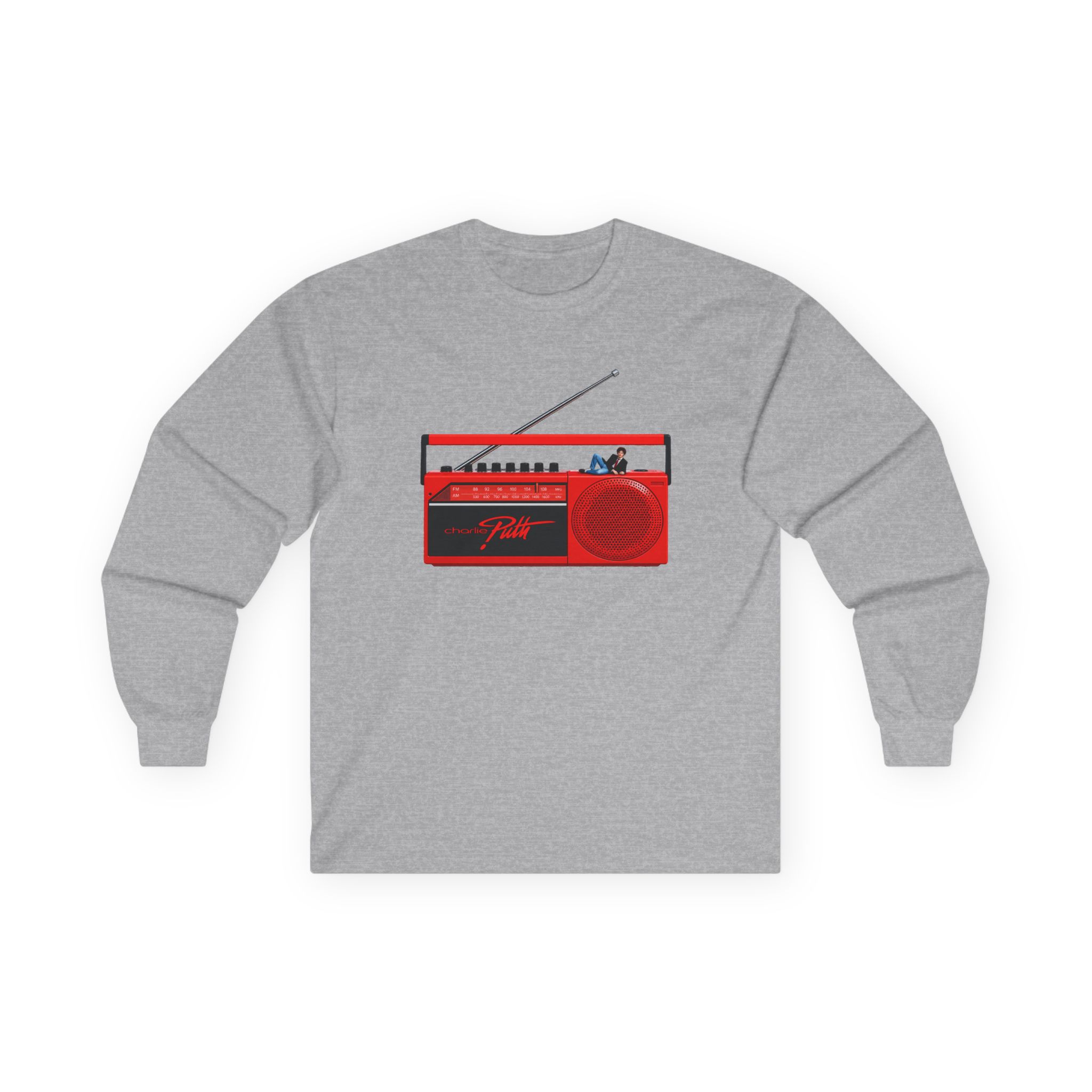Charlie Puth Whatever's Clever! - Radio Unisex Ultra Cotton Long Sleeve Tee - Image 5