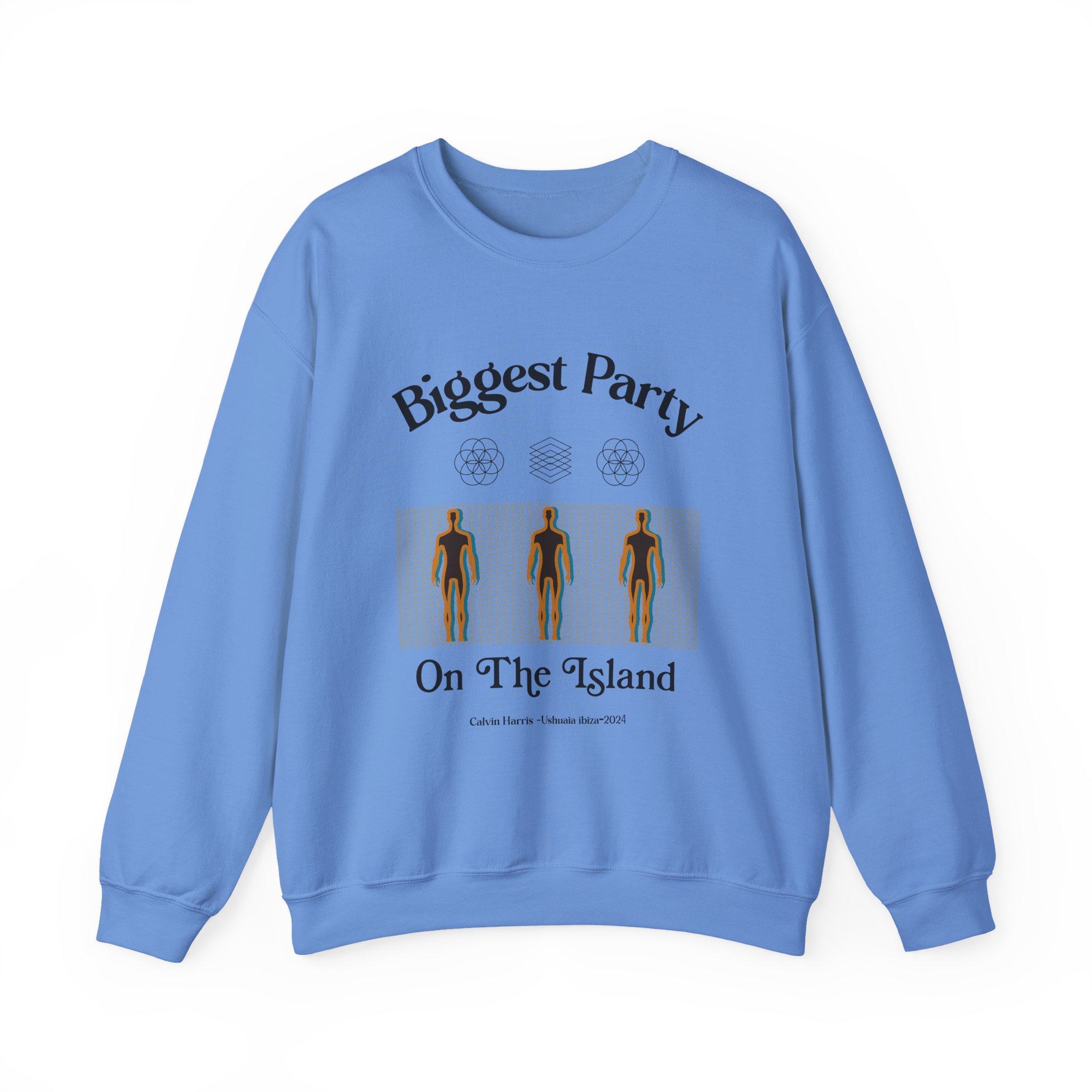 Calvin Harris Ushuaia Higher Island Party Unisex Heavy Blend™ Crewneck Sweatshirt - Image 13