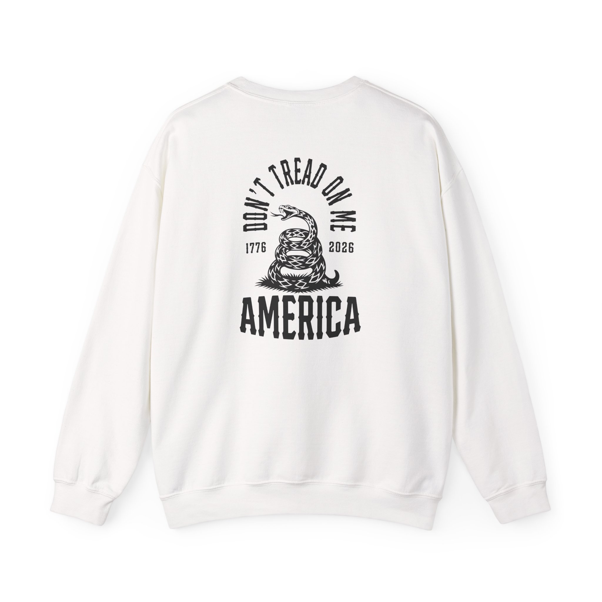 Valuetainment Don't Tread on Me Unisex Heavy Blend™ Crewneck Sweatshirt - Image 4