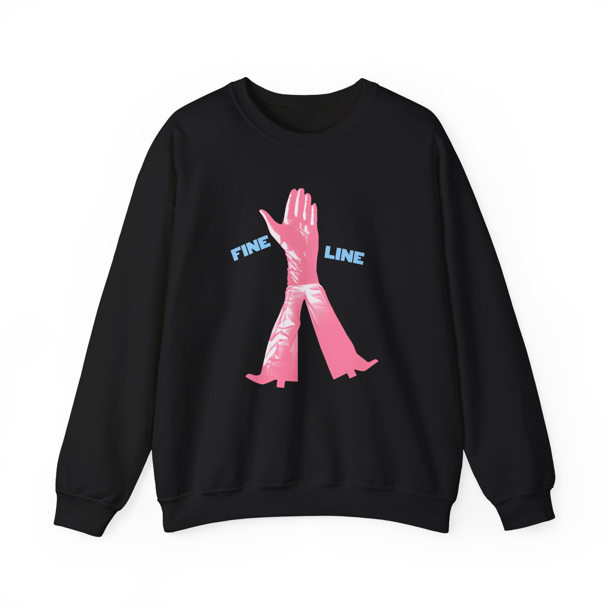 Love on Tour Fine Line Unisex Heavy Blend™ Crewneck Sweatshirt - Image 3