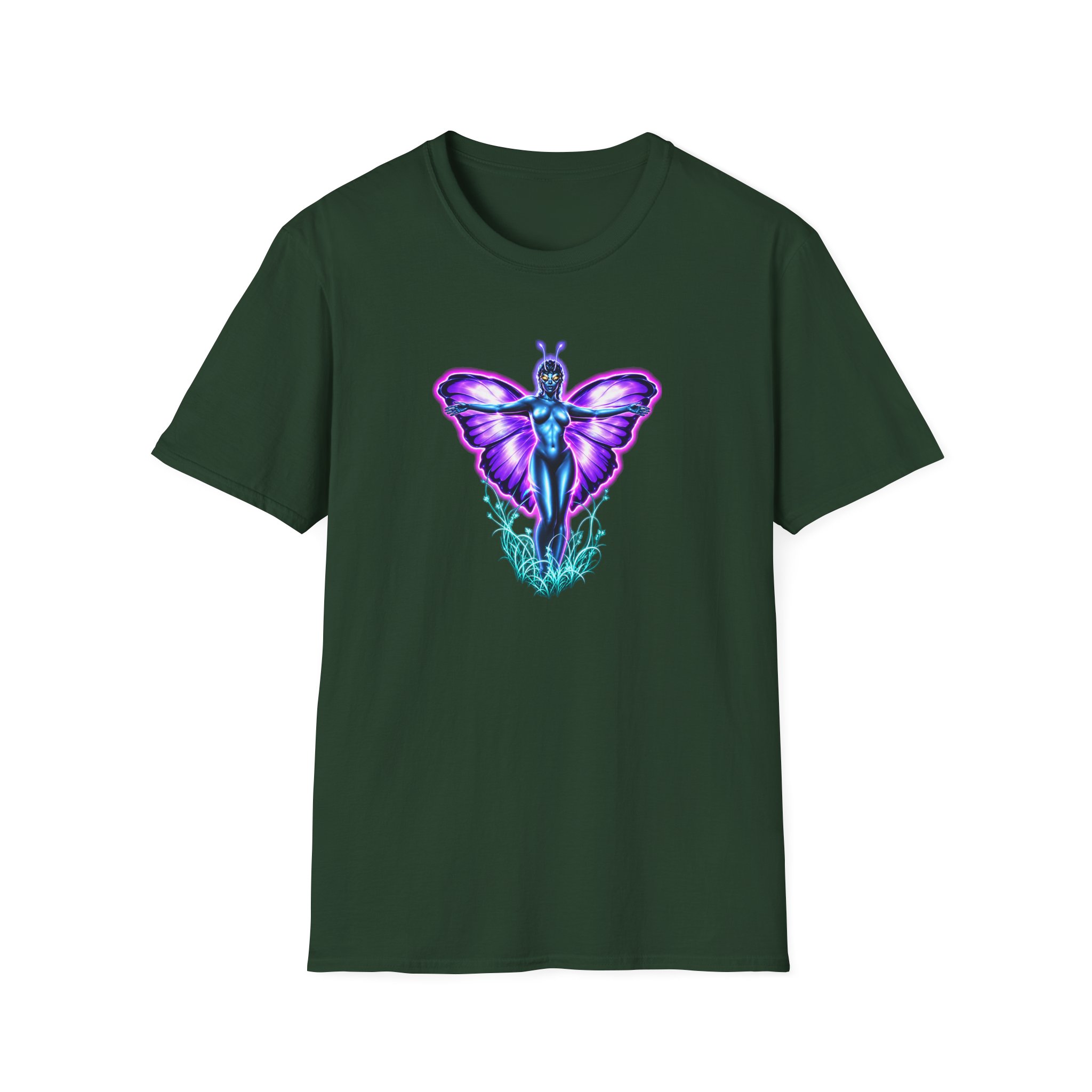 Sza Sos Butterfly Grand National Tour Unisex Softstyle T-Shirt - Image 5