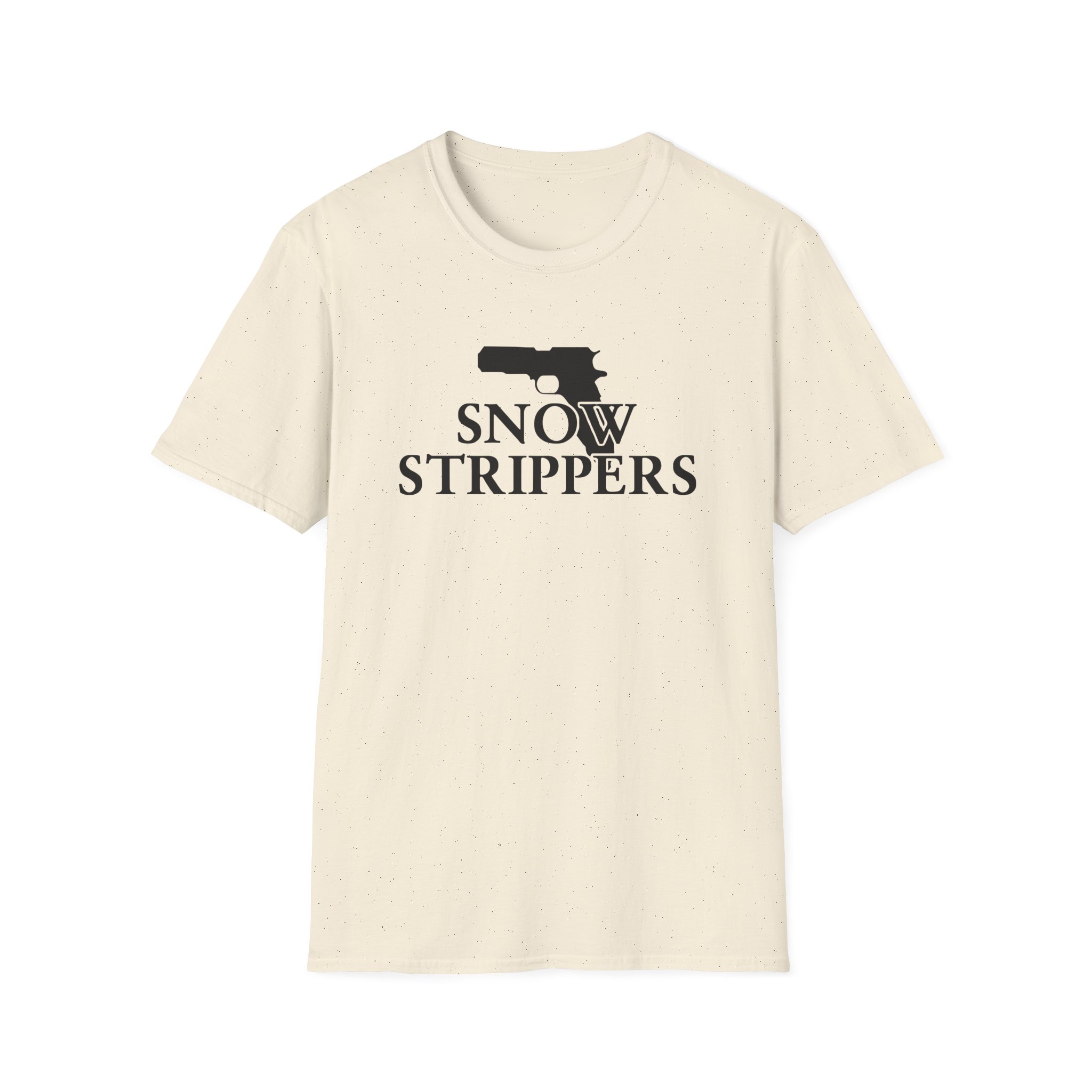 Snow Strippers Unisex Softstyle T-Shirt - Image 7
