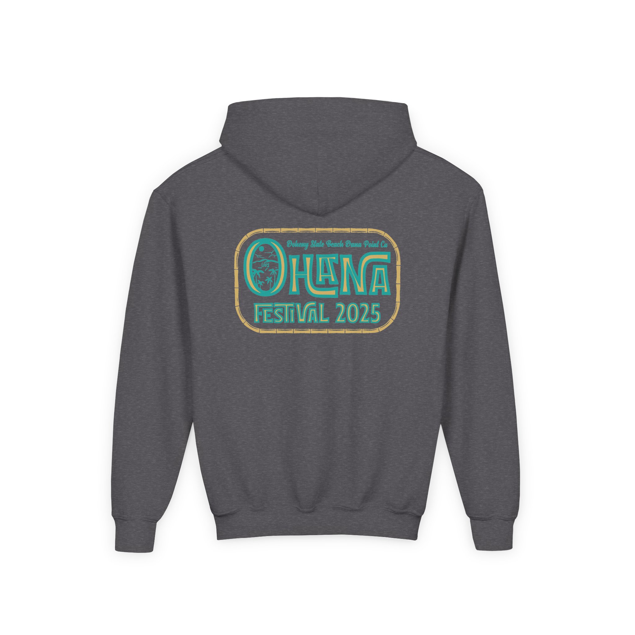 Eddie Vedder Ohana Festival Youth Heavy Blend Hooded Sweatshirt - Image 6