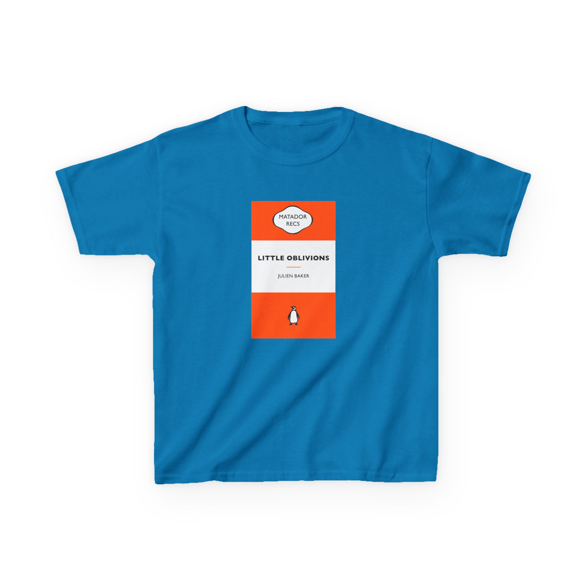 Julien Baker Book Cover Kids Heavy Cotton™ Tee - Image 9