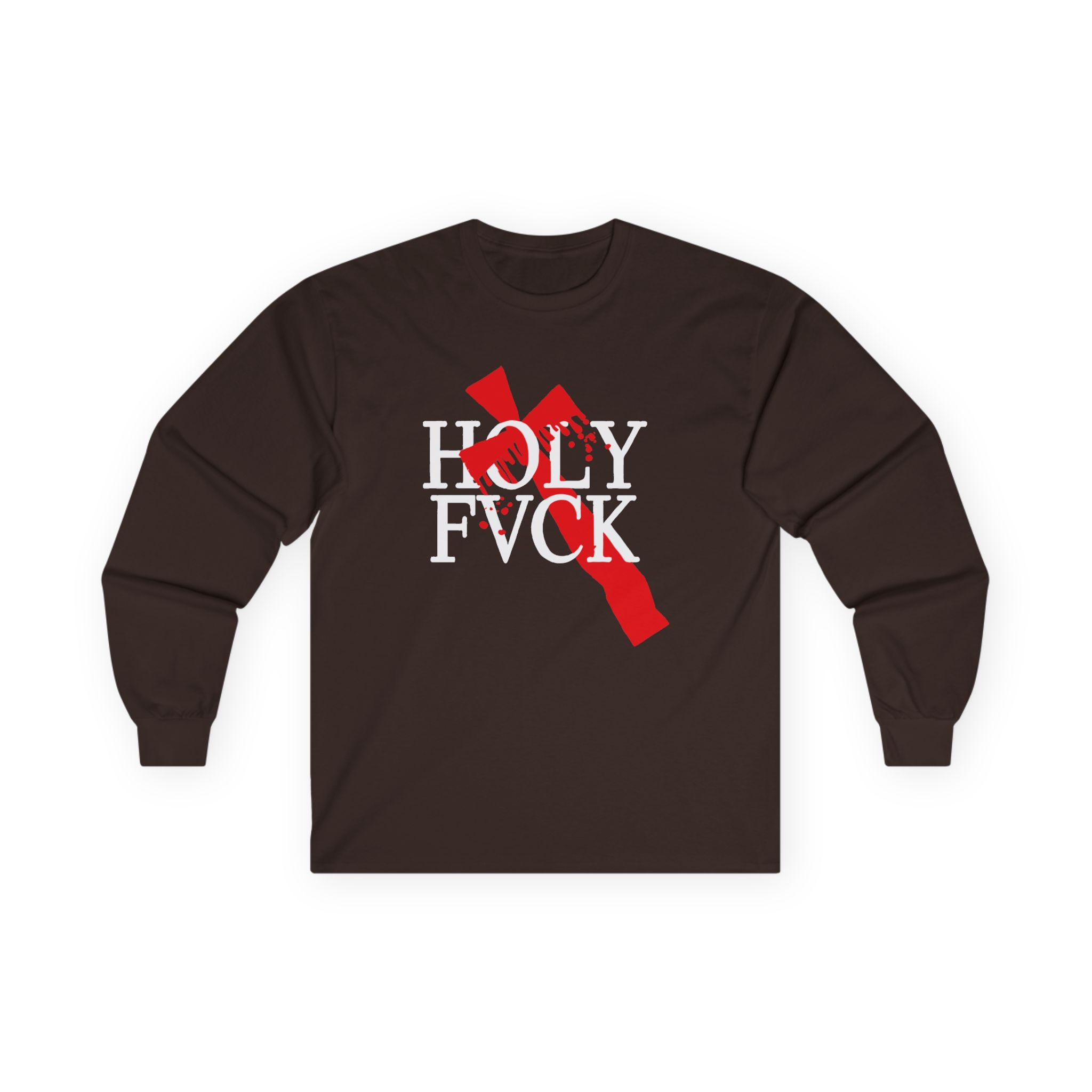 D L Bleeding Cross Unisex Ultra Cotton Long Sleeve Tee - Image 3