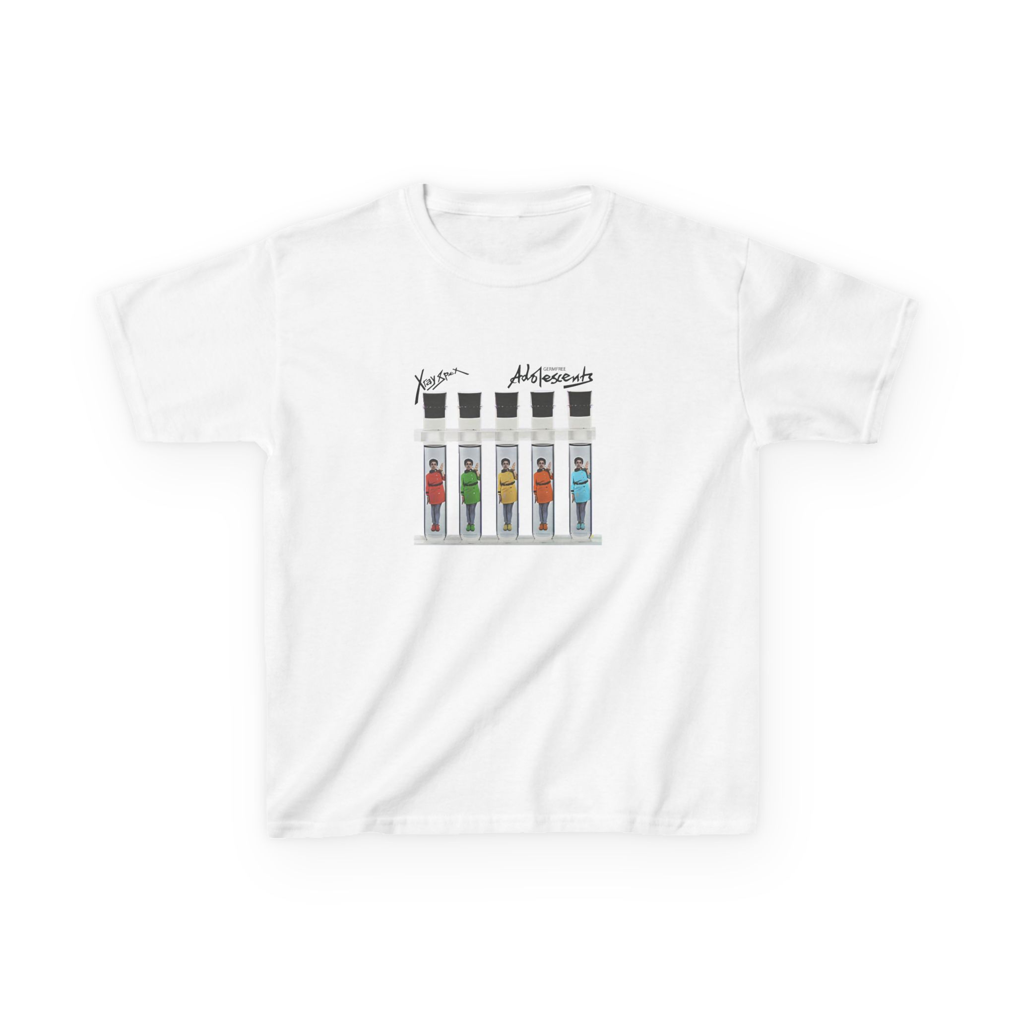 Kids X-ray Spex Germ Free Five Tube Heavy Cotton™ Tee - Image 3