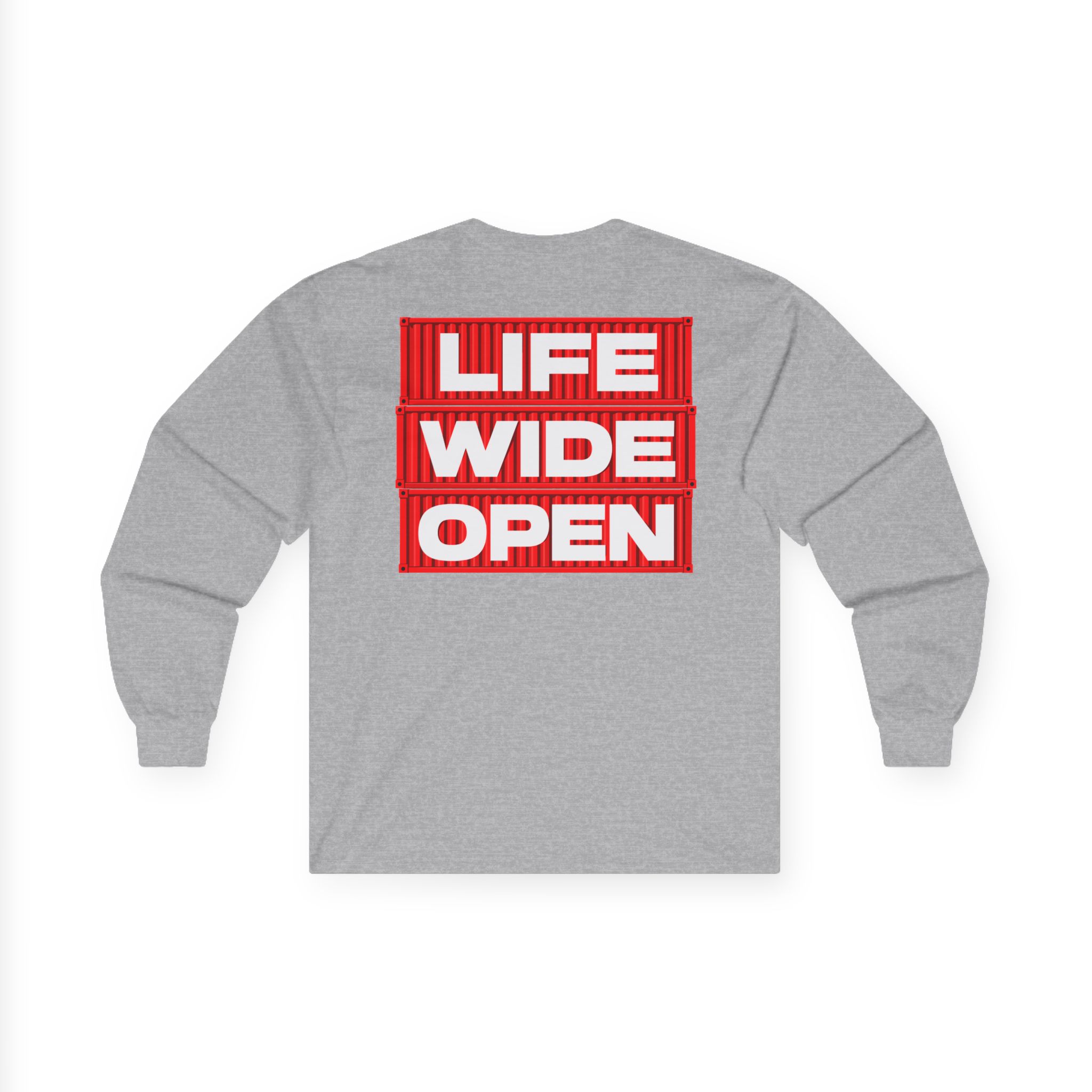 Cboystv LWO Container Unisex Ultra Cotton Long Sleeve Tee - Image 8