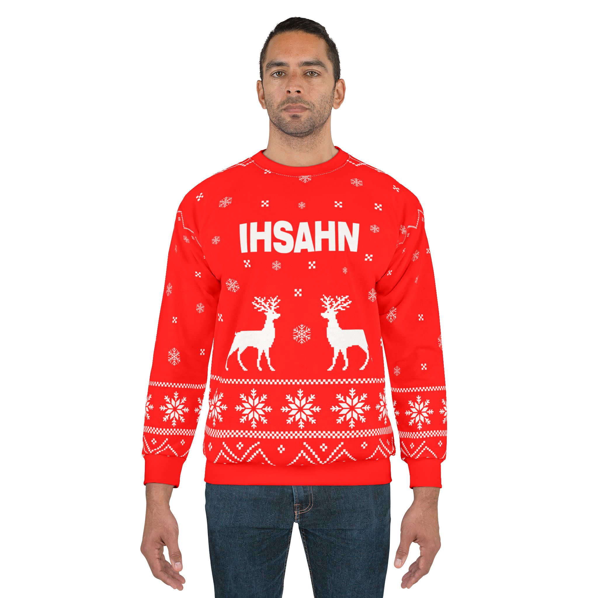 Ihsahn Unisex Sweatshirt (AOP) - Image 3