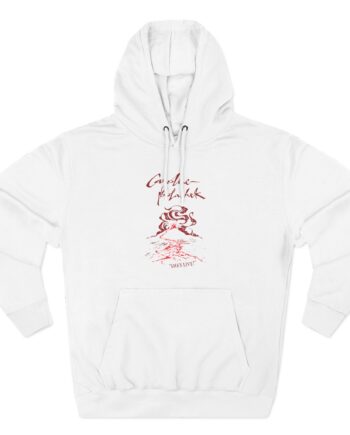 Caroline Polachek Volcano Spiraling Tour Three-Panel Fleece Hoodie