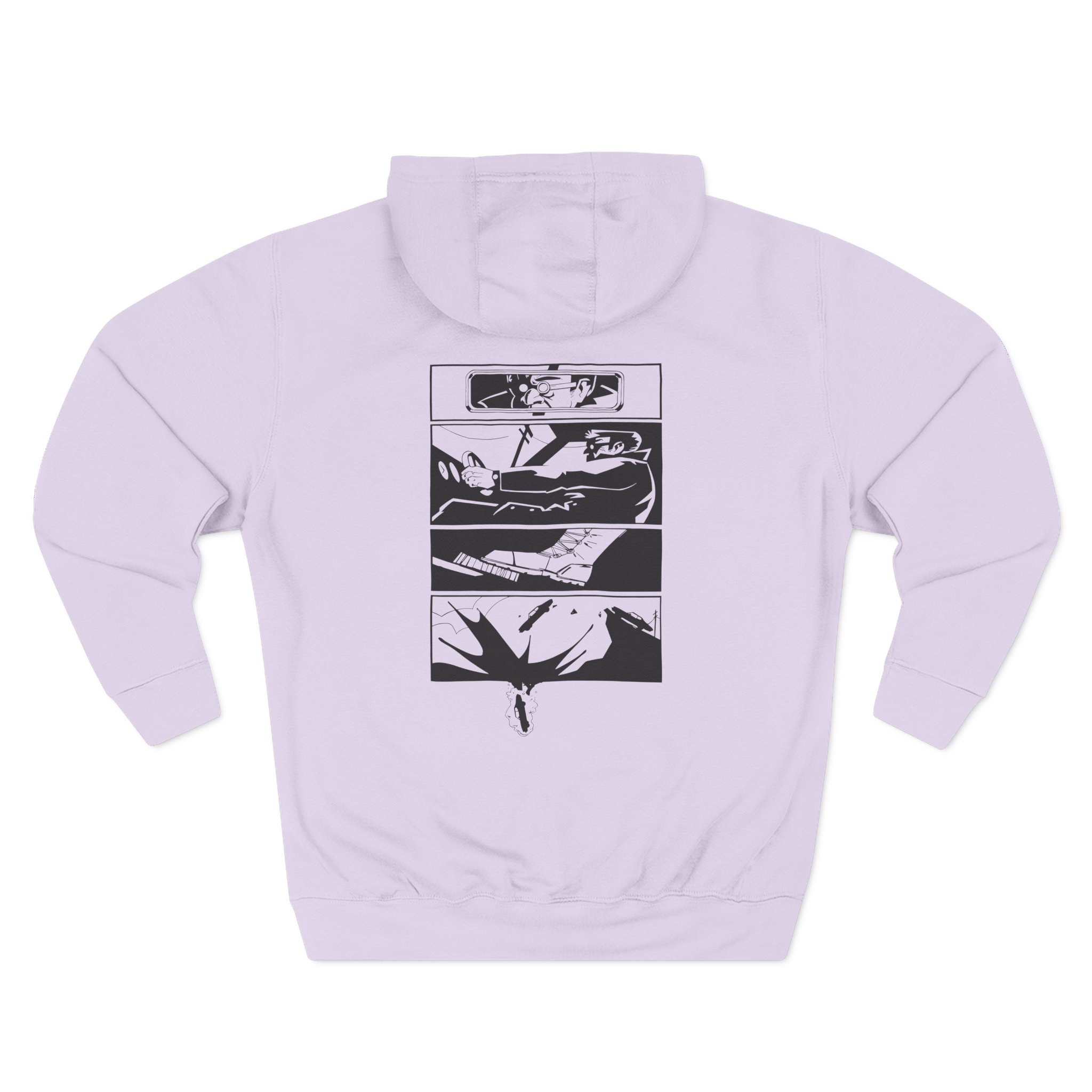 Shroud Hide The Evidence Three-Panel Fleece Hoodie - Image 14