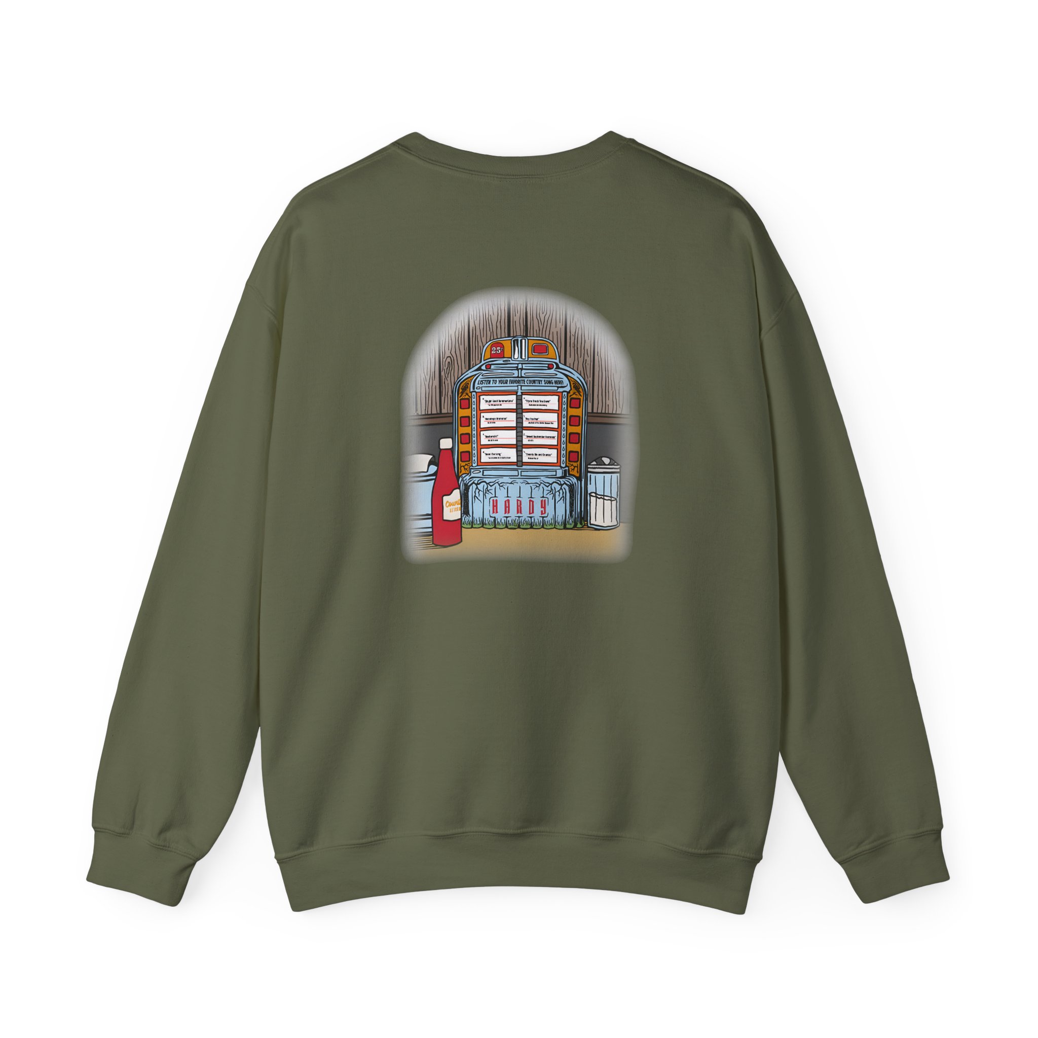 Hd Favorite Country Song Unisex Heavy Blend™ Crewneck Sweatshirt - Image 10