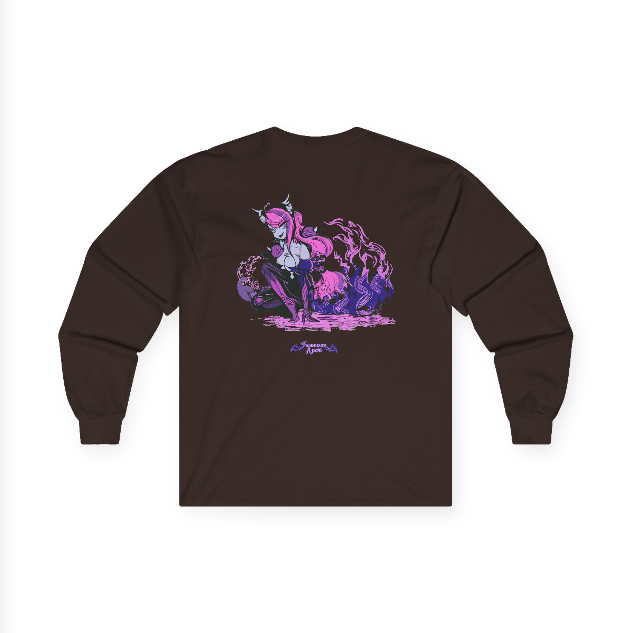 Ironmouse Underworld Goddess Unisex Ultra Cotton Long Sleeve Tee - Image 4