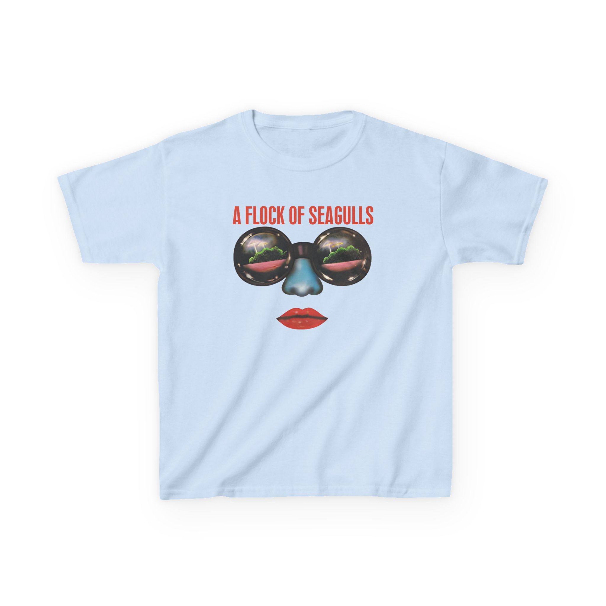 A Flock of Seagulls Us 1982 Tour Kids Heavy Cotton™ Tee - Image 7